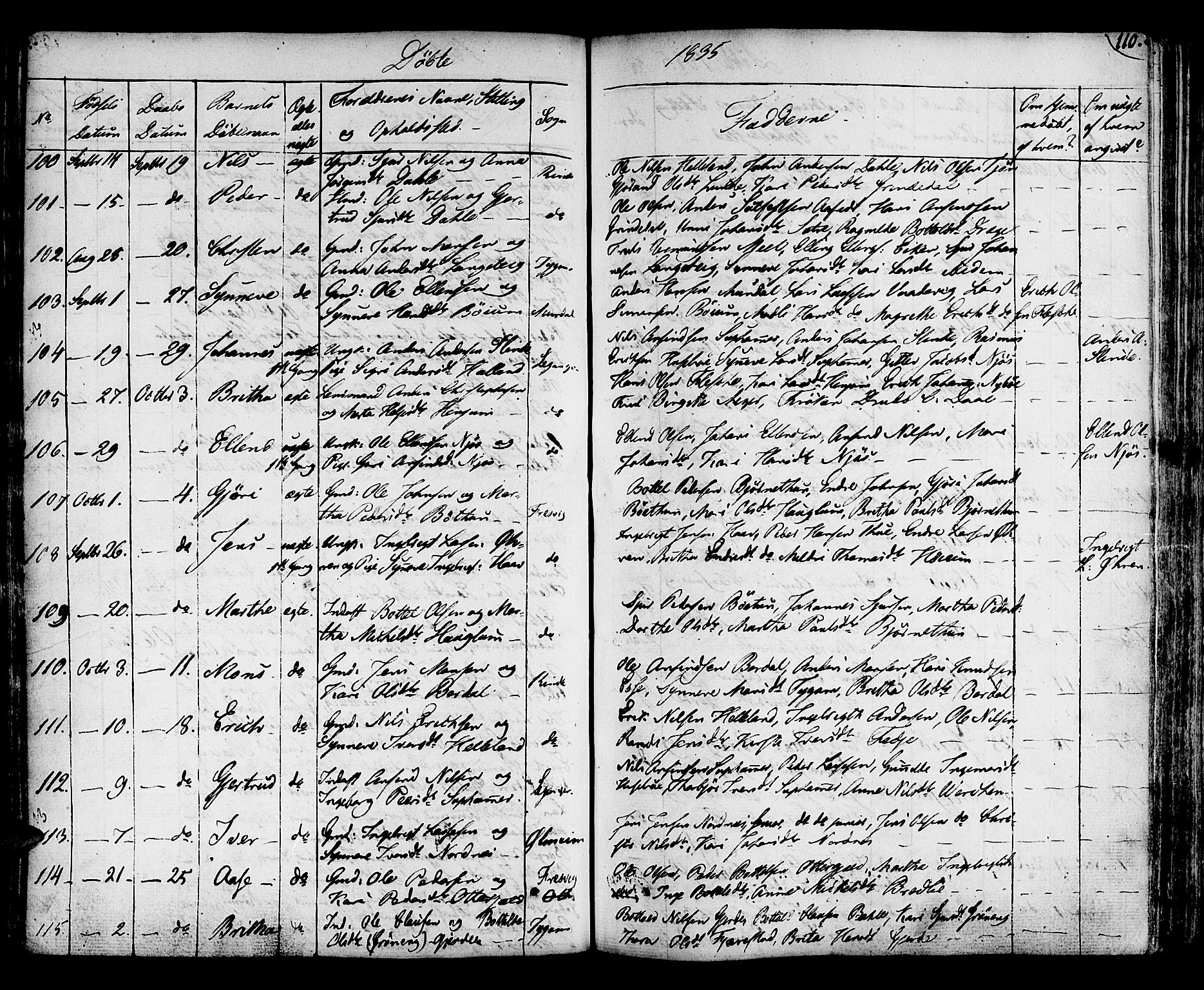Leikanger sokneprestembete, SAB/A-81001: Parish register (official) no. A 6, 1810-1838, p. 210