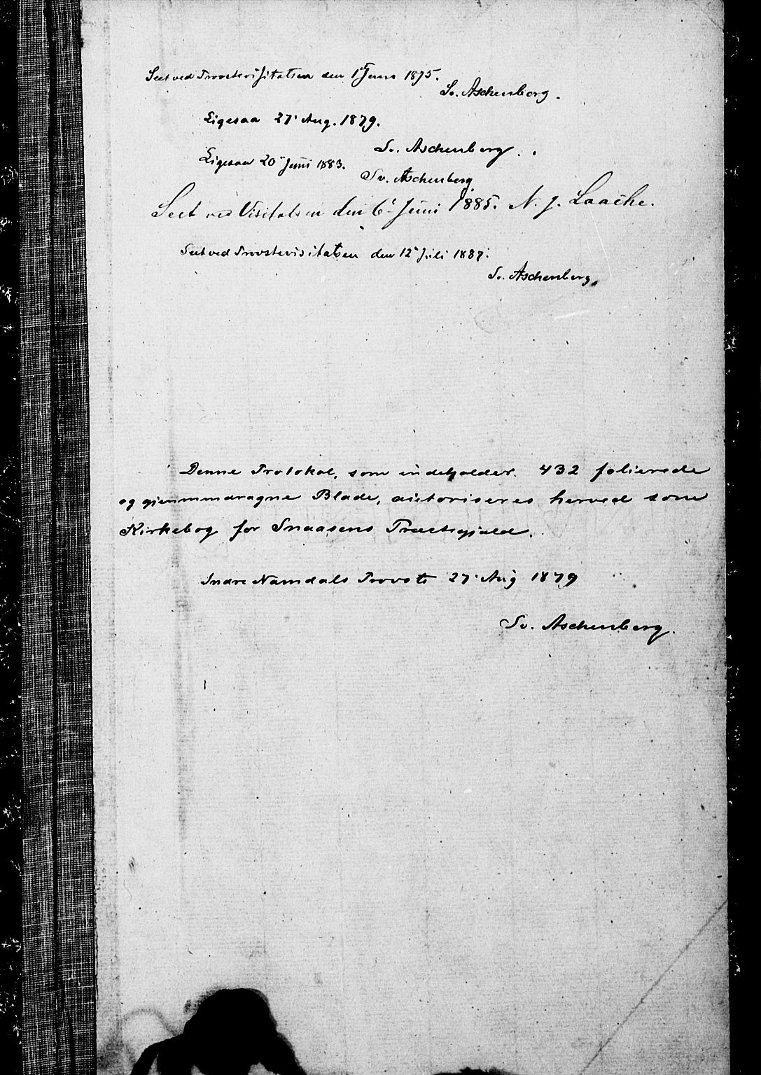 Ministerialprotokoller, klokkerbøker og fødselsregistre - Nord-Trøndelag, SAT/A-1458/749/L0473: Parish register (official) no. 749A07, 1873-1887