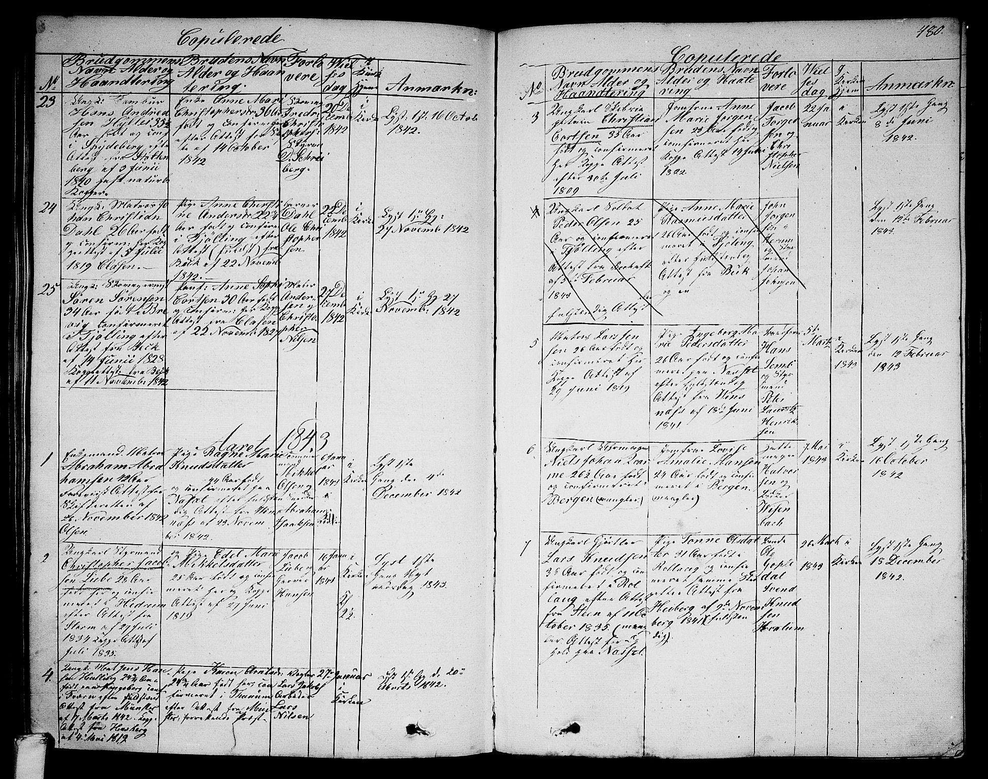 Larvik kirkebøker, SAKO/A-352/G/Ga/L0003b: Parish register (copy) no. I 3B, 1830-1870, p. 480
