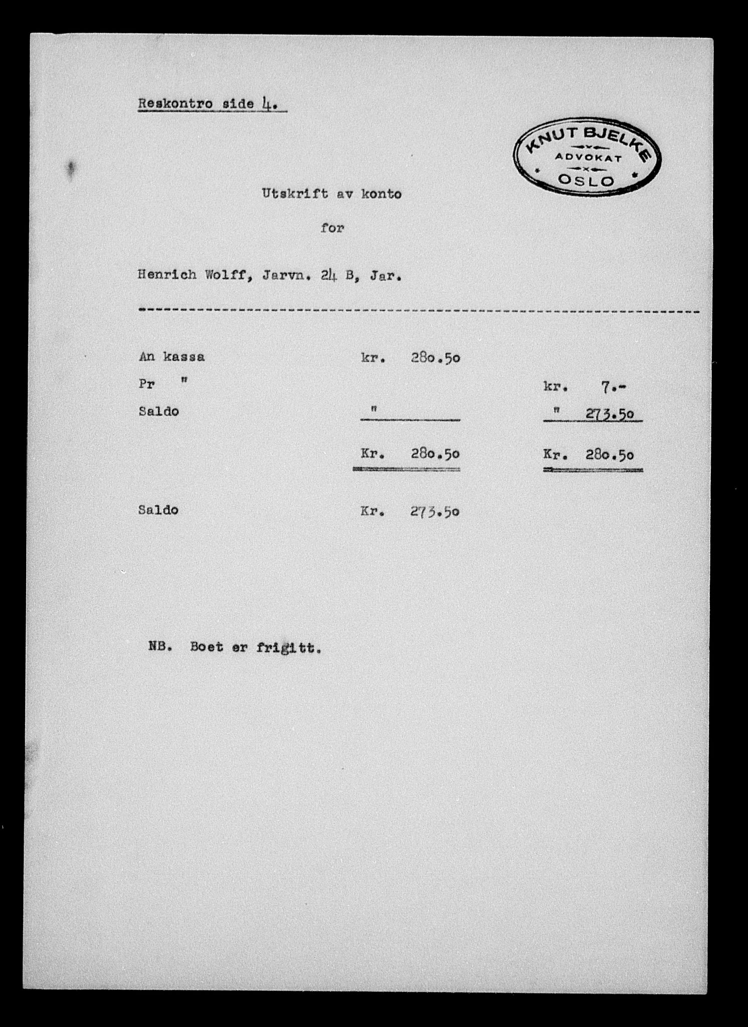 Justisdepartementet, Tilbakeføringskontoret for inndratte formuer, AV/RA-S-1564/H/Hc/Hcc/L0986: --, 1945-1947, p. 524