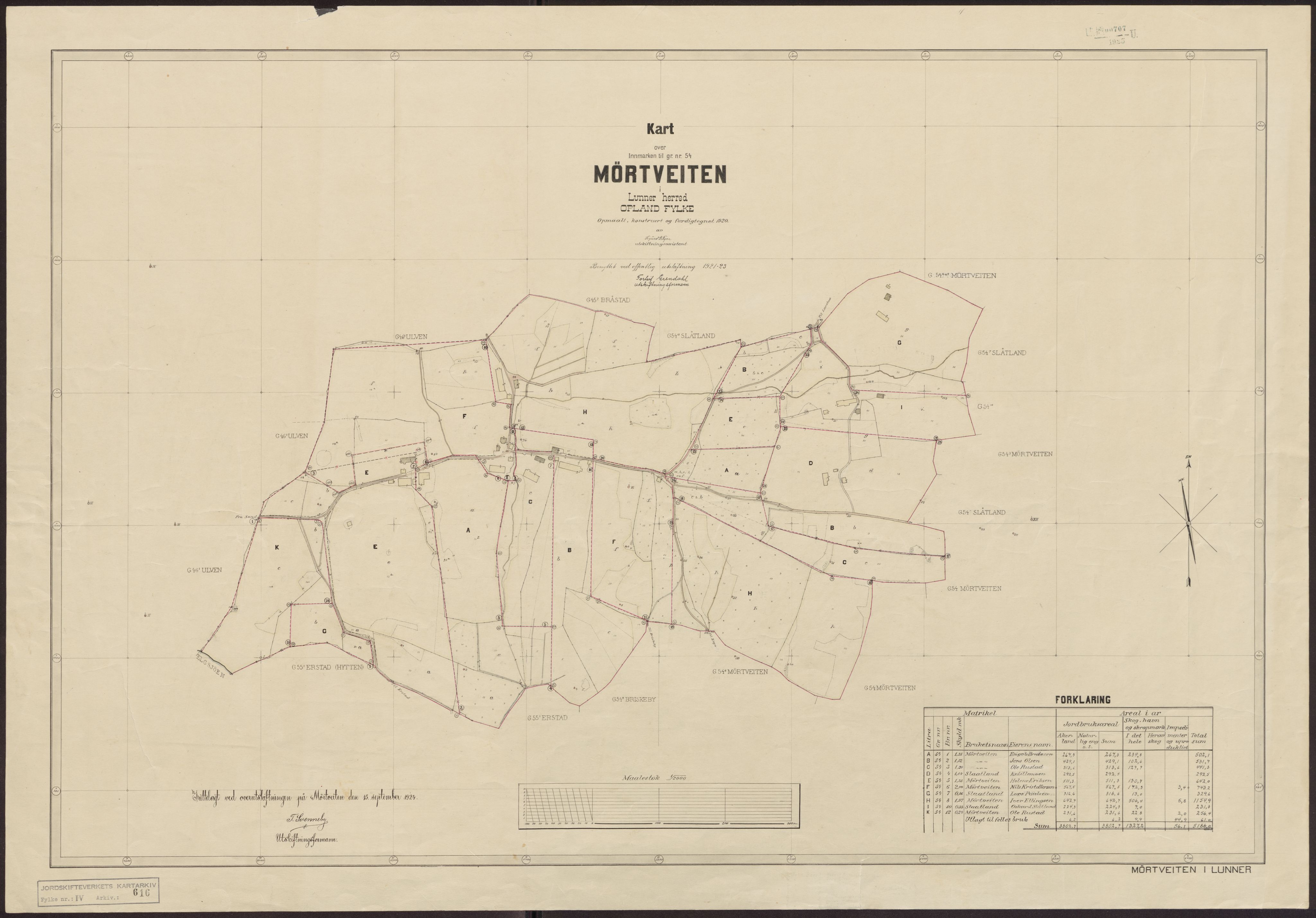 Jordskifteverkets kartarkiv, AV/RA-S-3929/T, 1859-1988, p. 770