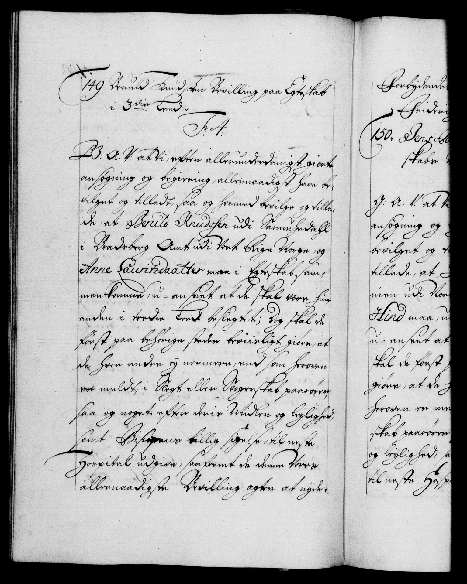 Danske Kanselli 1572-1799, AV/RA-EA-3023/F/Fc/Fca/Fcaa/L0023: Norske registre, 1720-1722, p. 100b