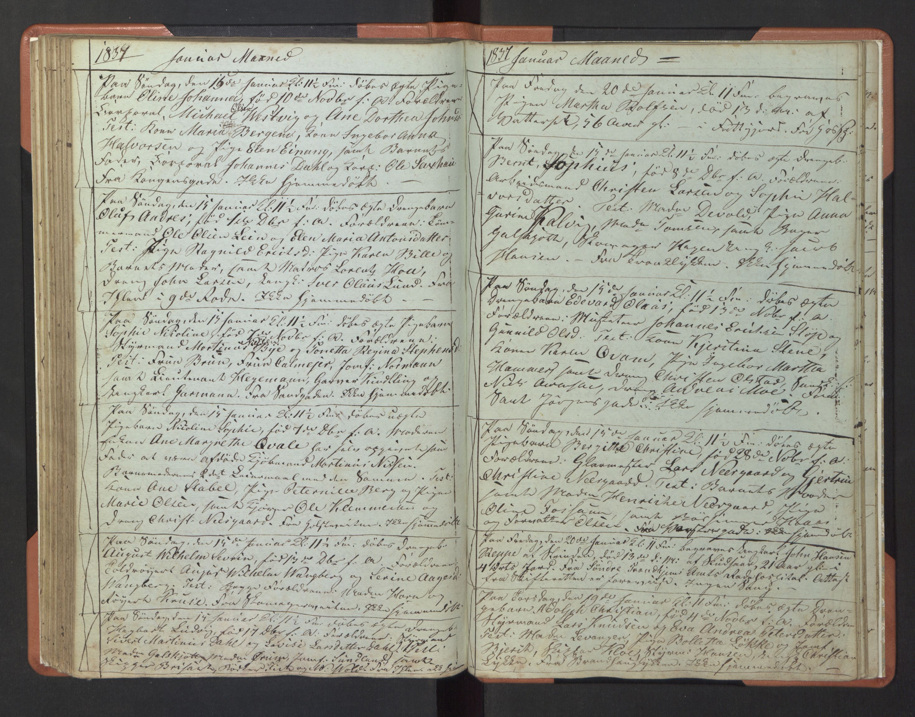 Ministerialprotokoller, klokkerbøker og fødselsregistre - Sør-Trøndelag, SAT/A-1456/601/L0065: Diary records no. 601A32, 1835-1837