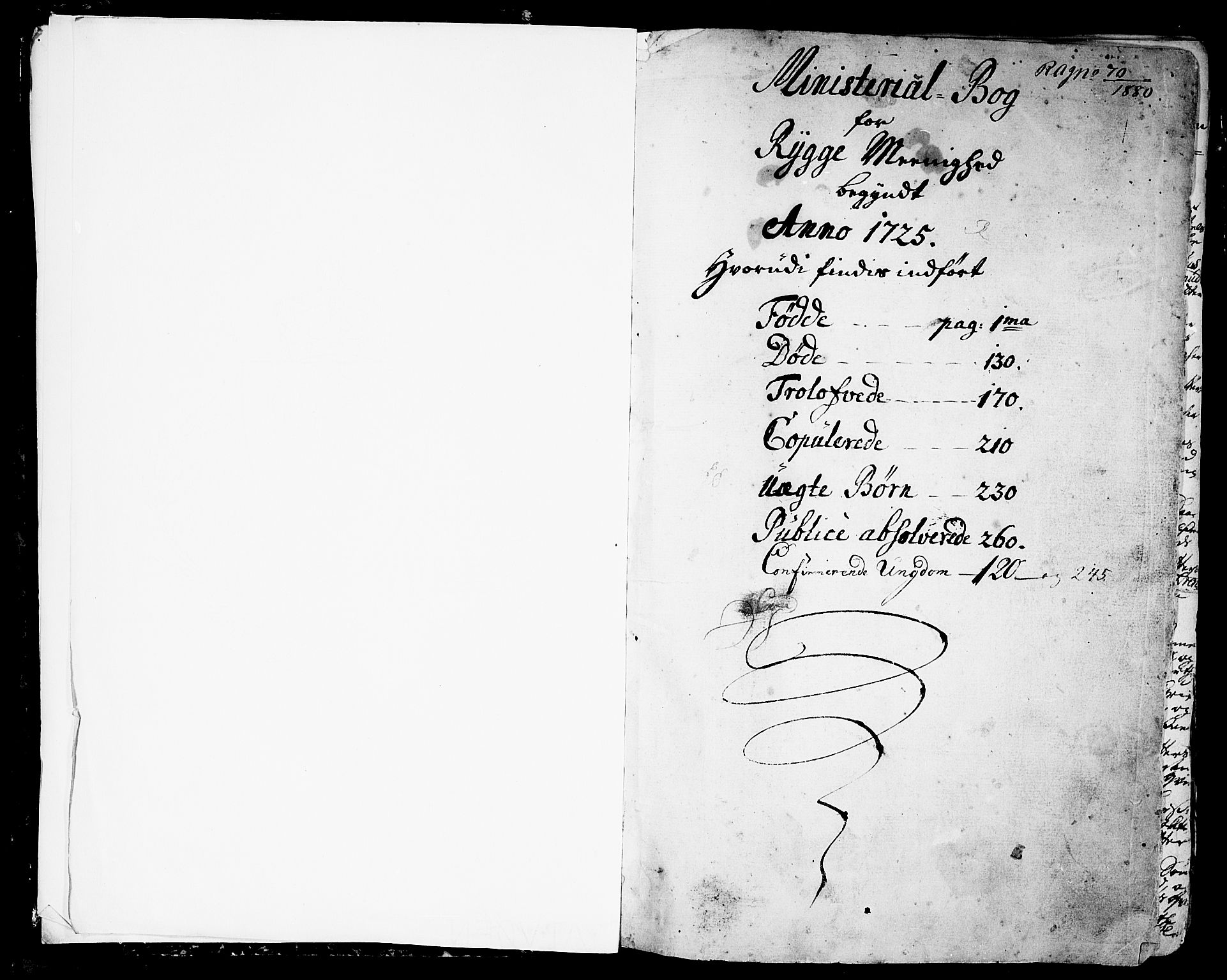 Rygge prestekontor Kirkebøker, AV/SAO-A-10084b/F/Fa/L0001: Parish register (official) no. 1, 1725-1771