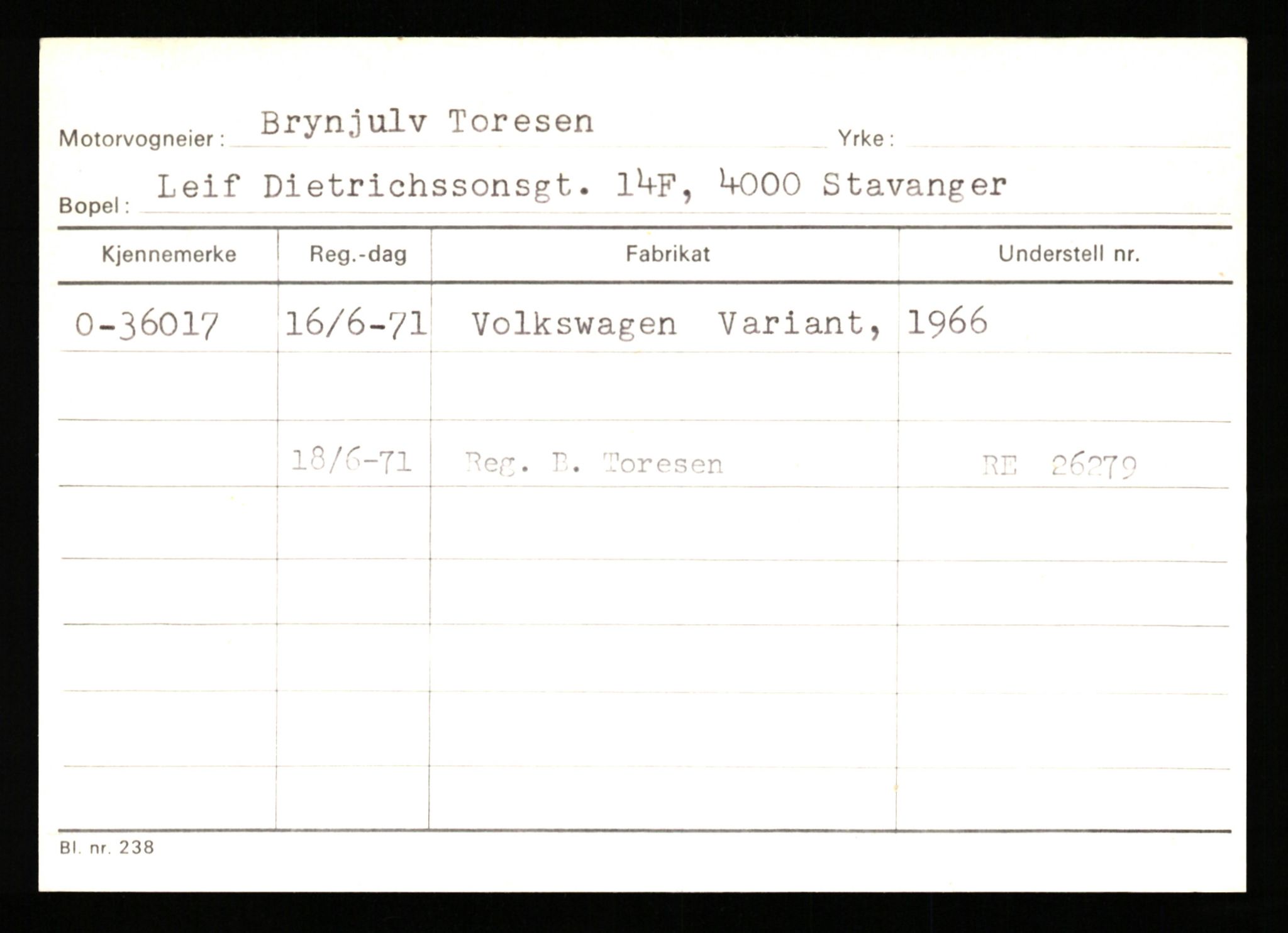 Stavanger trafikkstasjon, SAST/A-101942/0/G/L0006: Registreringsnummer: 34250 - 49007, 1930-1971, p. 539