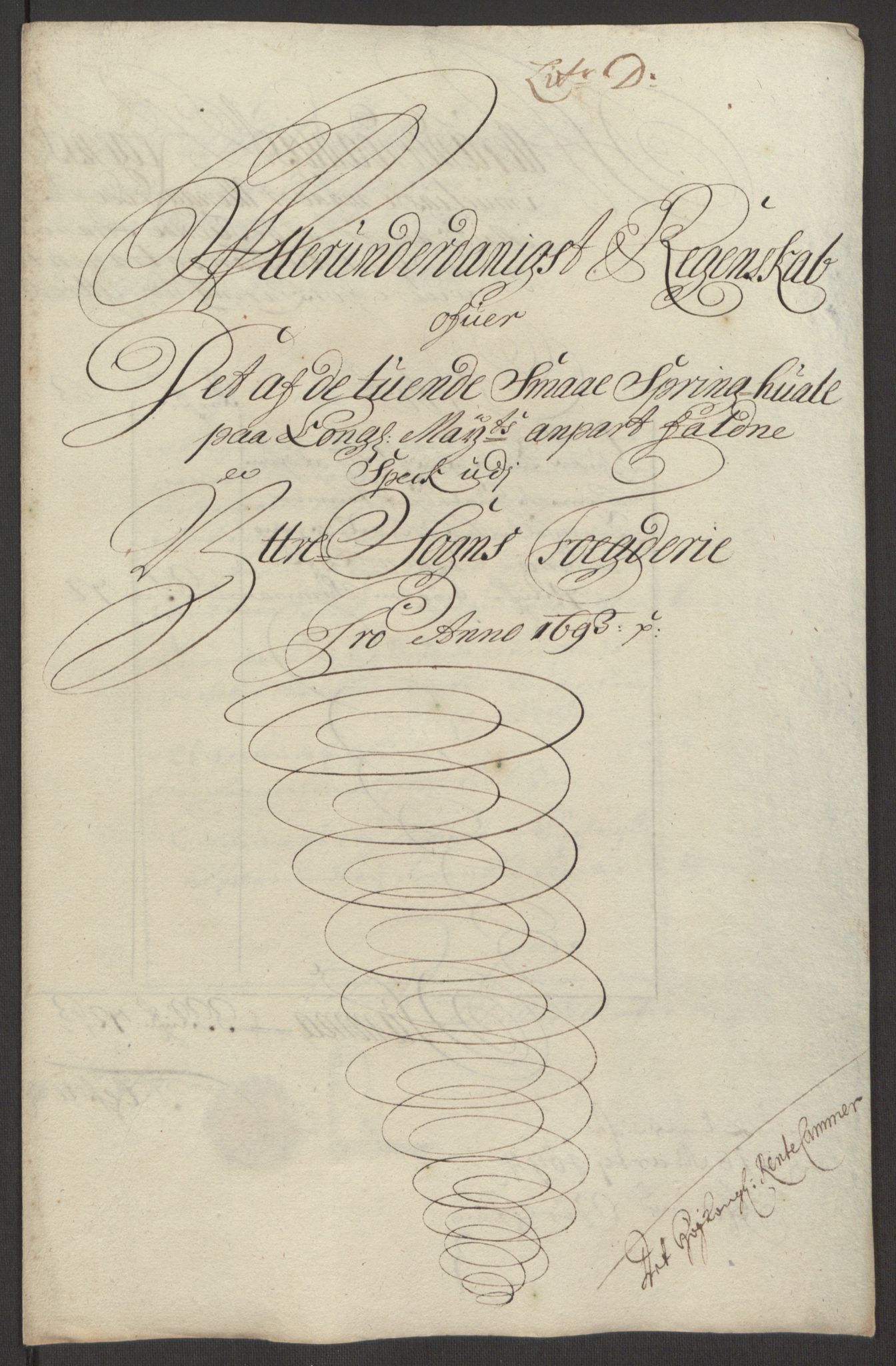 Rentekammeret inntil 1814, Reviderte regnskaper, Fogderegnskap, RA/EA-4092/R52/L3307: Fogderegnskap Sogn, 1693-1694, p. 220
