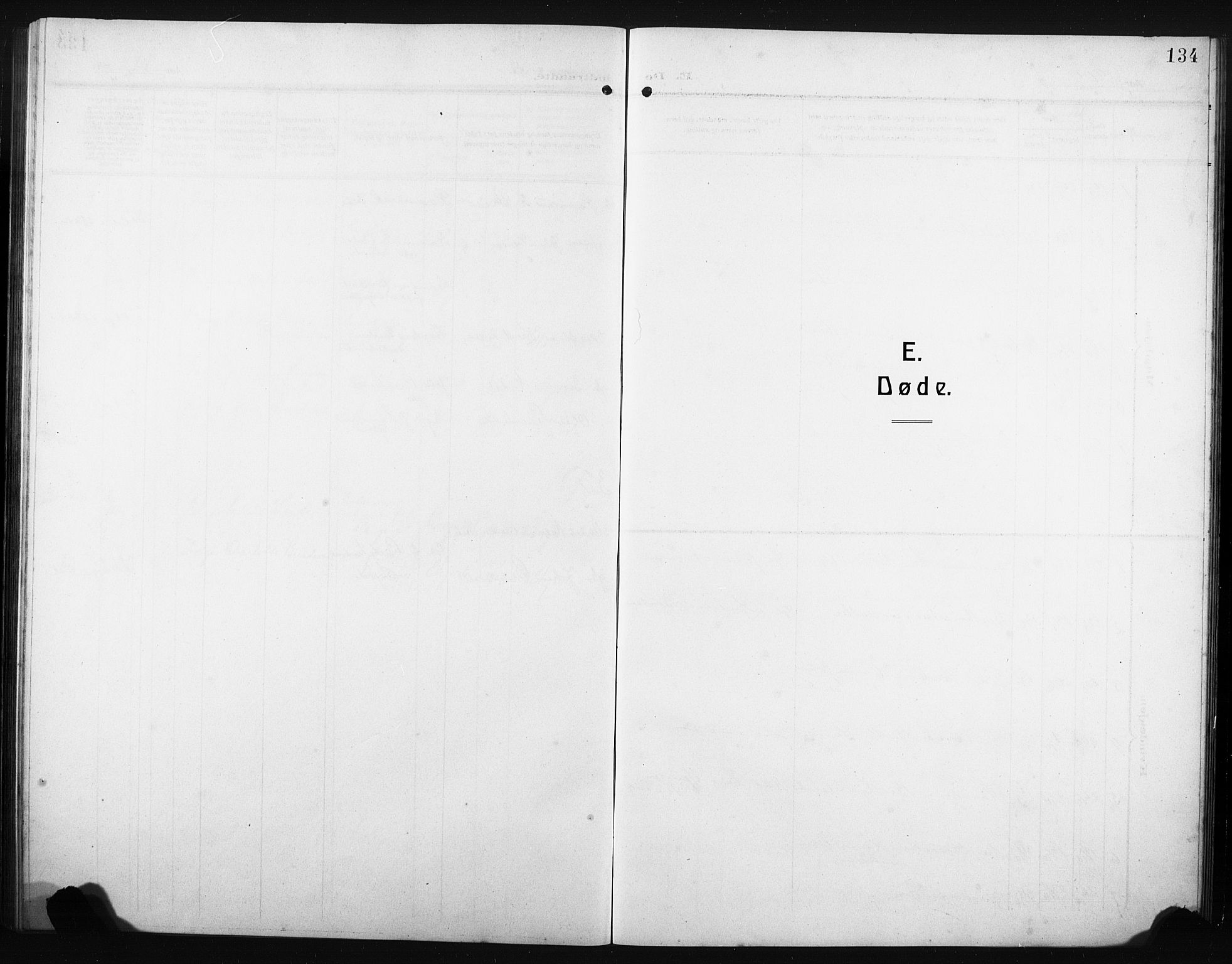 Ministerialprotokoller, klokkerbøker og fødselsregistre - Møre og Romsdal, SAT/A-1454/502/L0028: Parish register (copy) no. 502C02, 1909-1932, p. 134