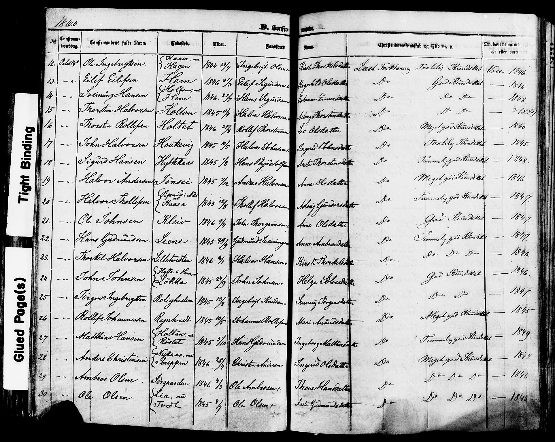 Sauherad kirkebøker, AV/SAKO-A-298/F/Fa/L0007: Parish register (official) no. I 7, 1851-1873, p. 111