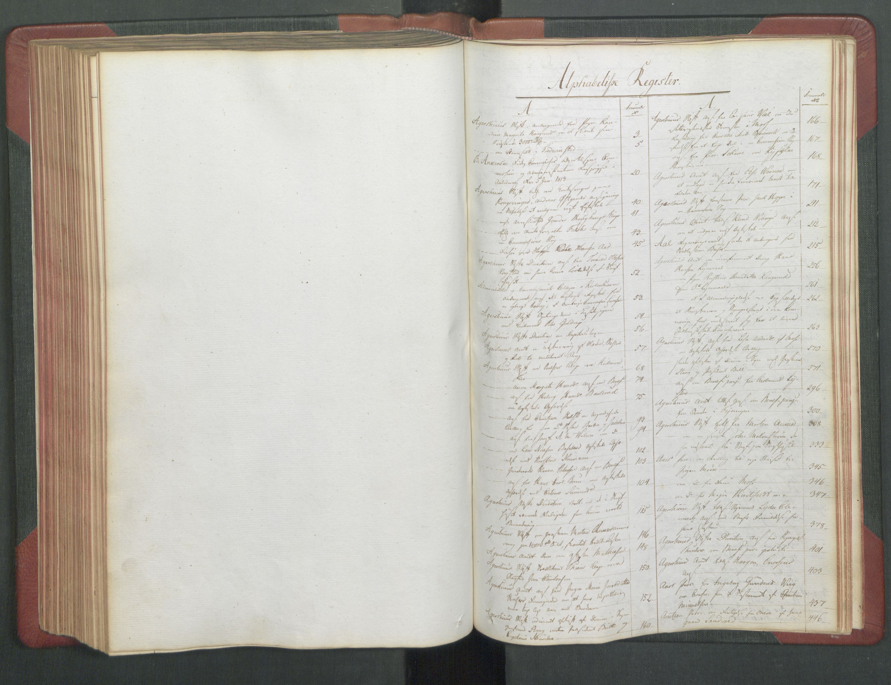 Departementene i 1814, RA/S-3899/Fc/L0039: Journal A, 1814, p. 207