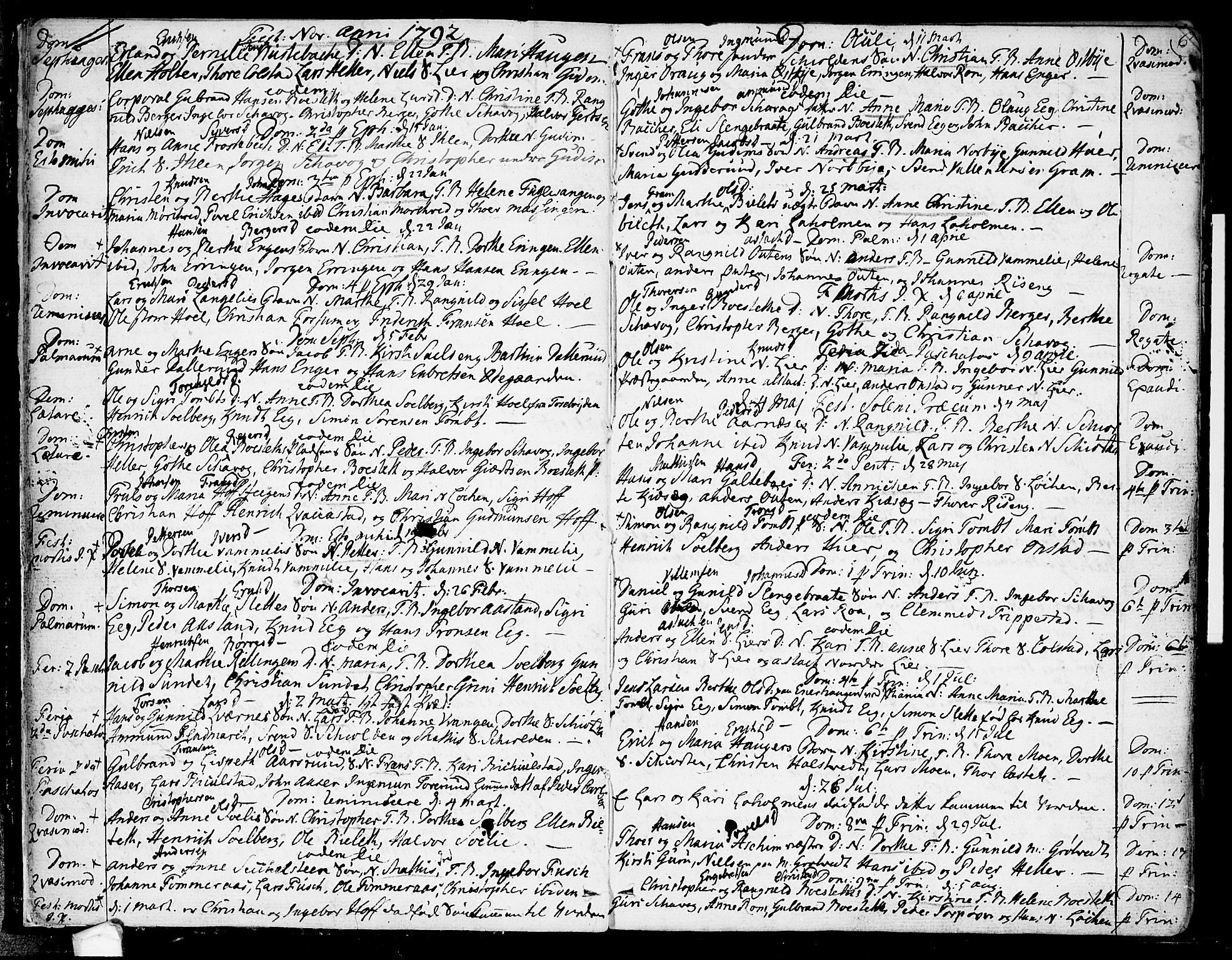Askim prestekontor Kirkebøker, SAO/A-10900/F/Fa/L0003: Parish register (official) no. 3, 1790-1816, p. 6