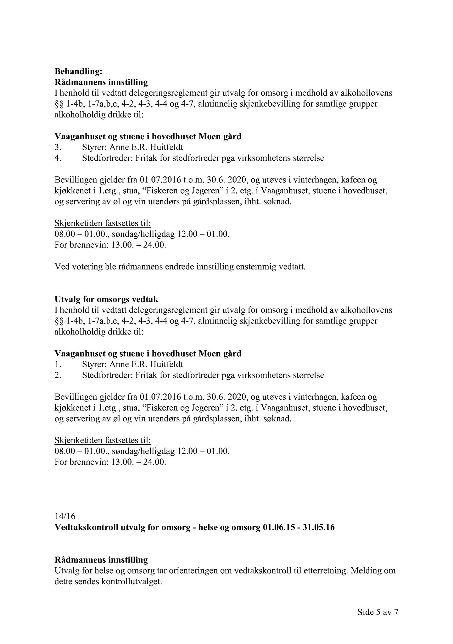 Klæbu Kommune, TRKO/KK/05-UOm/L007: Utvalg for omsorg - Møtedokumenter, 2016, p. 424