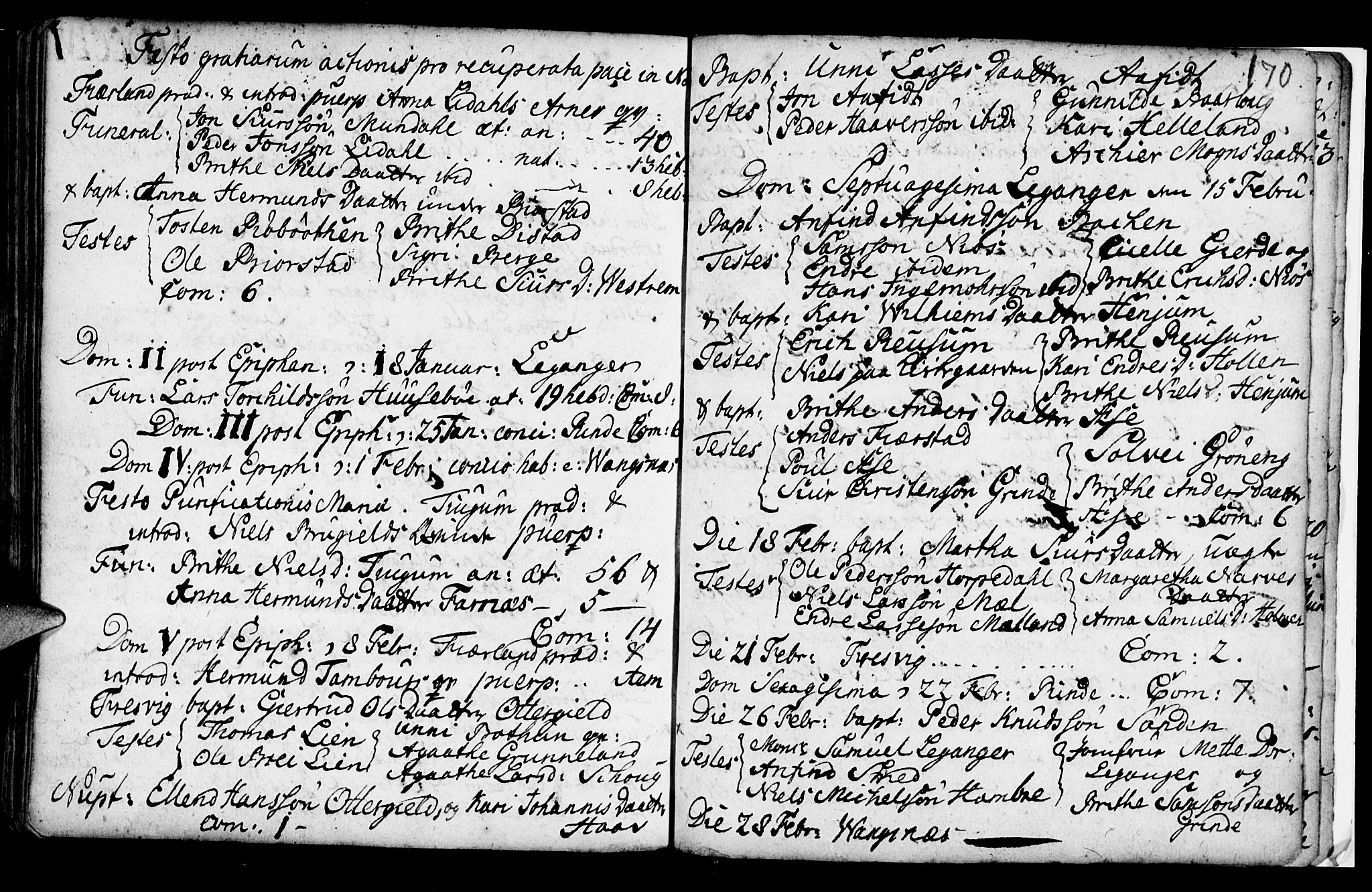 Leikanger sokneprestembete, AV/SAB-A-81001/H/Haa/Haaa/L0002: Parish register (official) no. A 2, 1735-1756, p. 170