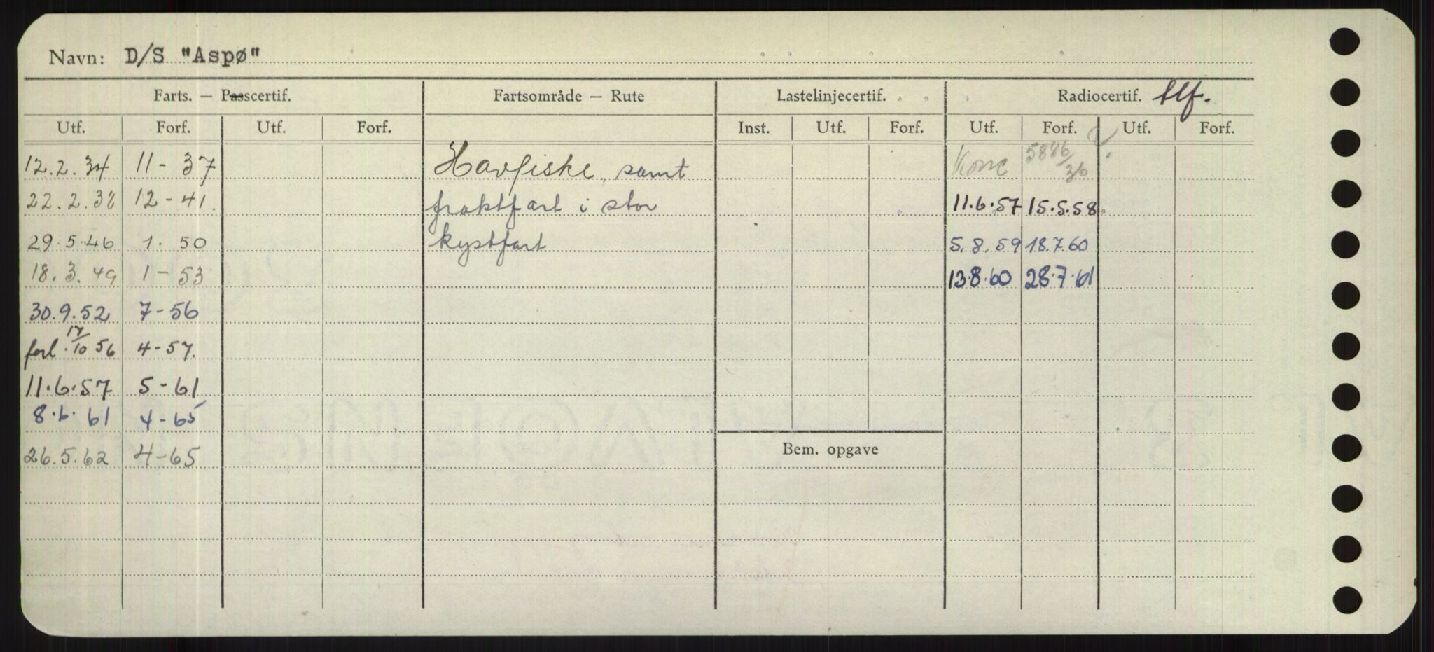 Sjøfartsdirektoratet med forløpere, Skipsmålingen, AV/RA-S-1627/H/Hd/L0002: Fartøy, Apa-Axe, p. 296