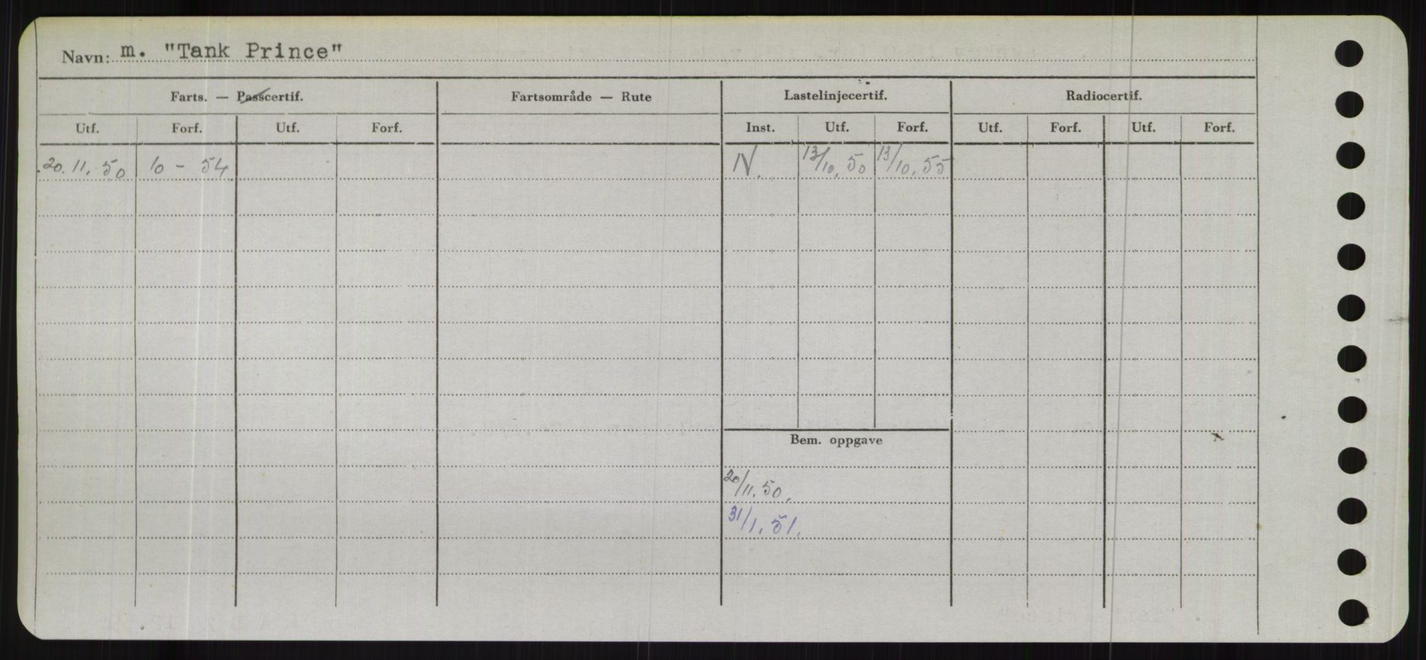 Sjøfartsdirektoratet med forløpere, Skipsmålingen, RA/S-1627/H/Hb/L0005: Fartøy, T-Å, p. 42