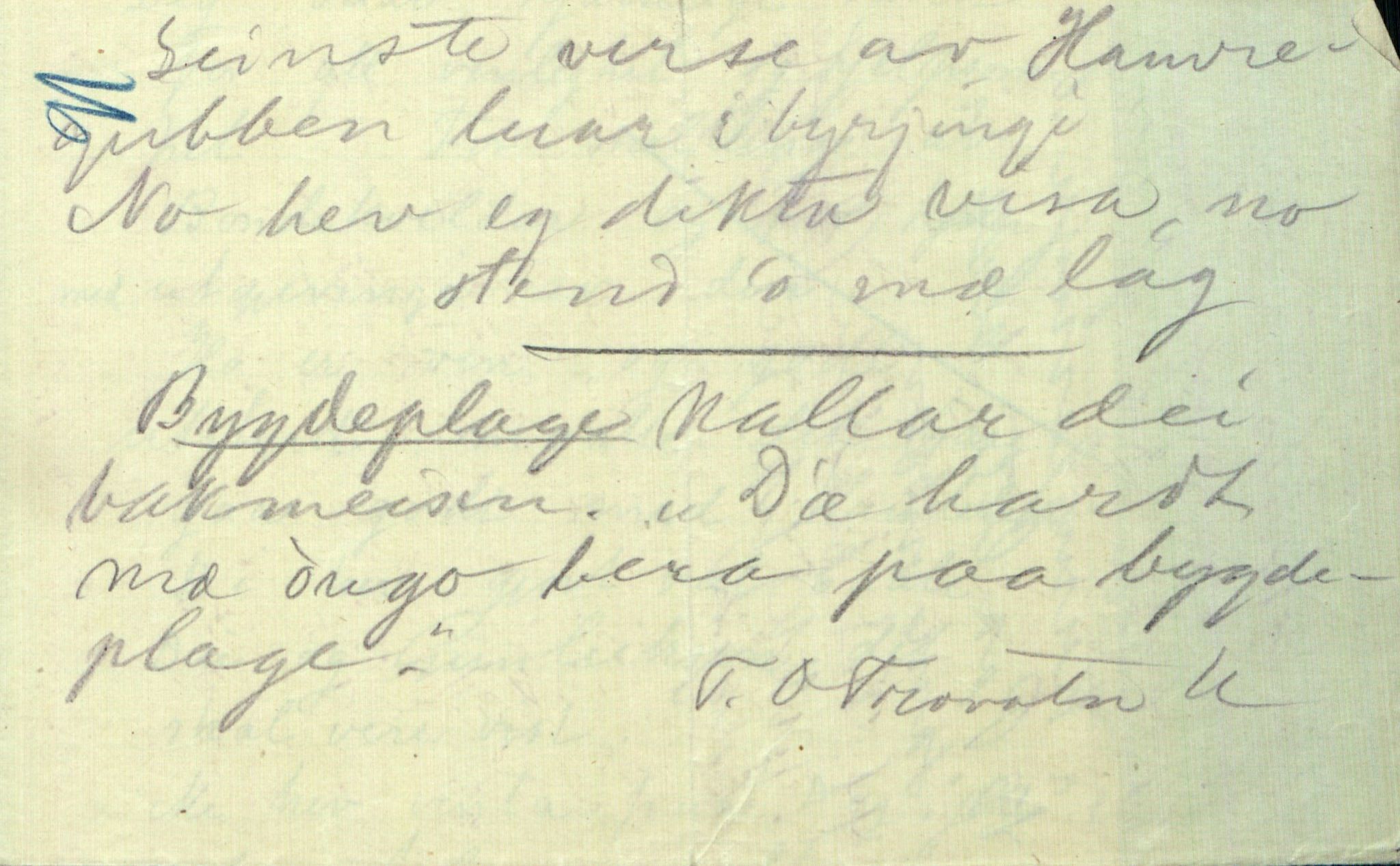 Rikard Berge, TEMU/TGM-A-1003/F/L0009/0003: 341-356 / 343 Mest brev, litt tradisjon, 1902-1925, p. 91