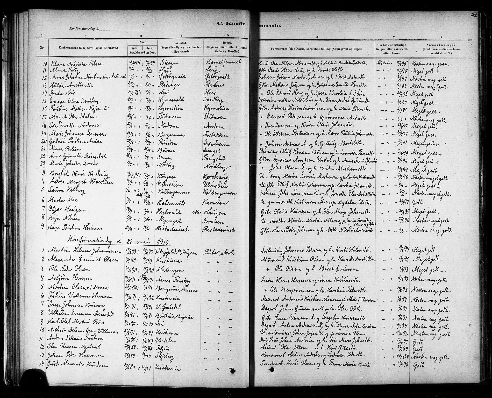 Ministerialprotokoller, klokkerbøker og fødselsregistre - Nord-Trøndelag, SAT/A-1458/721/L0208: Parish register (copy) no. 721C01, 1880-1917, p. 152