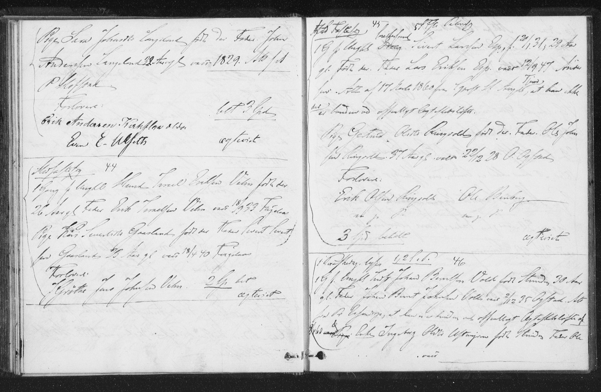 Melhus sokneprestkontor, AV/SAT-A-1141/1/I/I1/I1f/L0009: Banns register no. 691.I.1F9, 1850-1866