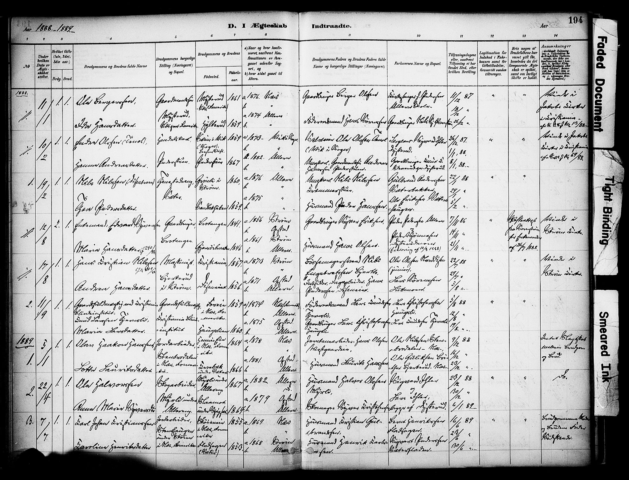 Sør-Odal prestekontor, AV/SAH-PREST-030/H/Ha/Haa/L0008: Parish register (official) no. 8, 1886-1922, p. 194