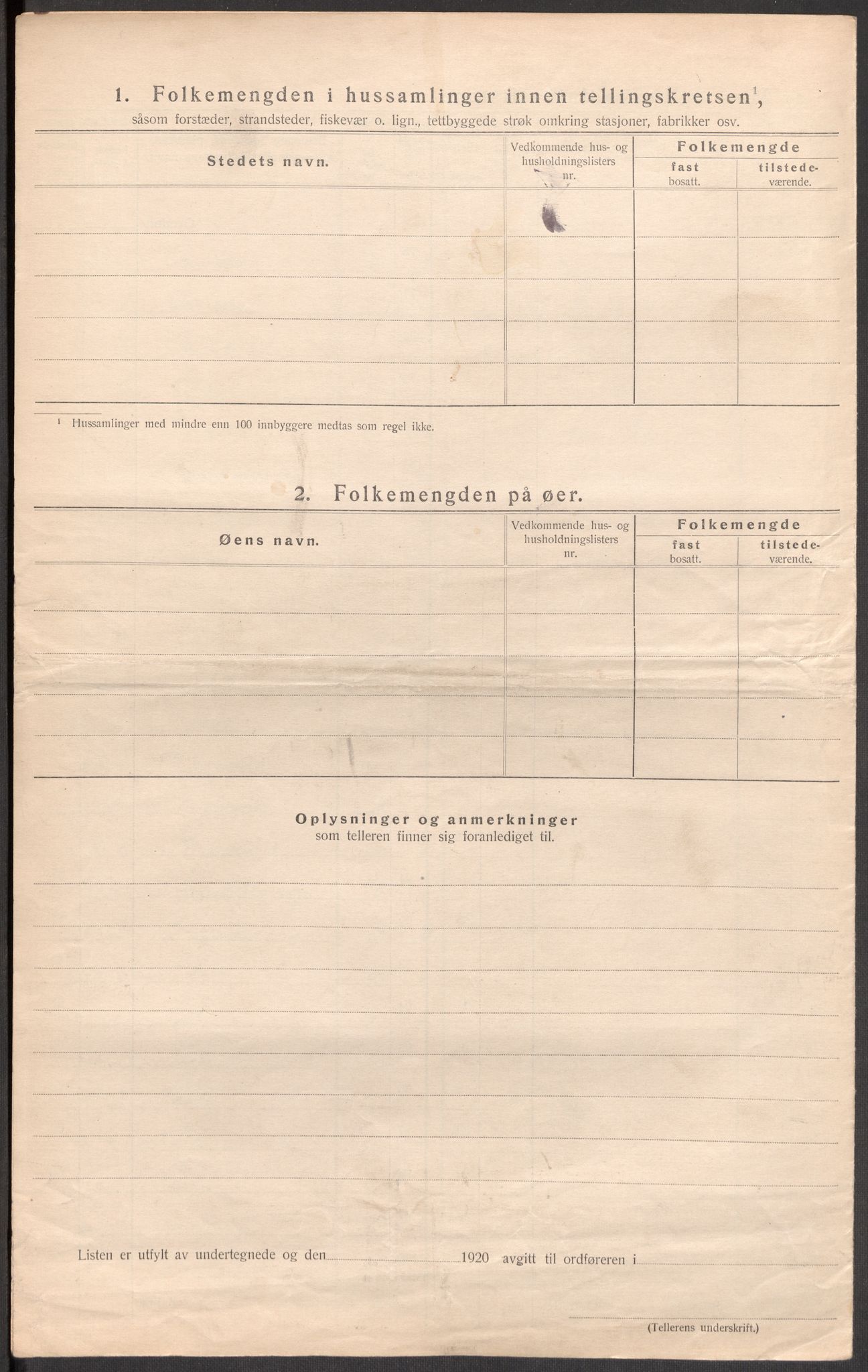 SAST, 1920 census for Sokndal, 1920, p. 29