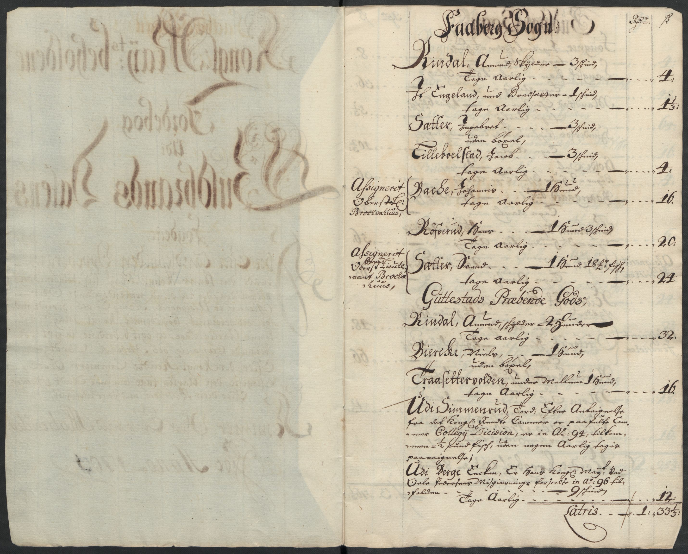 Rentekammeret inntil 1814, Reviderte regnskaper, Fogderegnskap, AV/RA-EA-4092/R17/L1177: Fogderegnskap Gudbrandsdal, 1704, p. 28