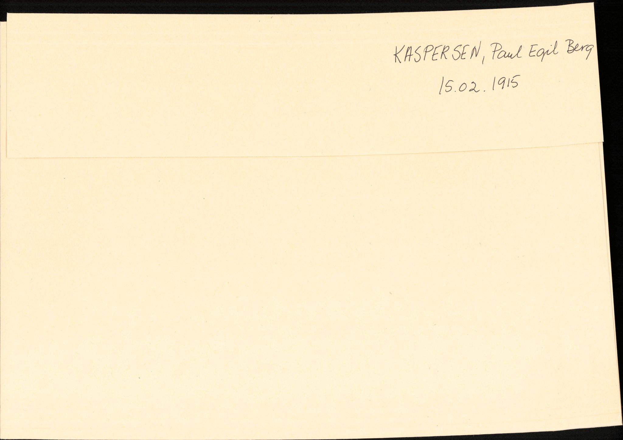 Forsvaret, Forsvarets overkommando/Luftforsvarsstaben, RA/RAFA-4079/P/Pa/L0041: Personellpapirer, 1915, p. 461