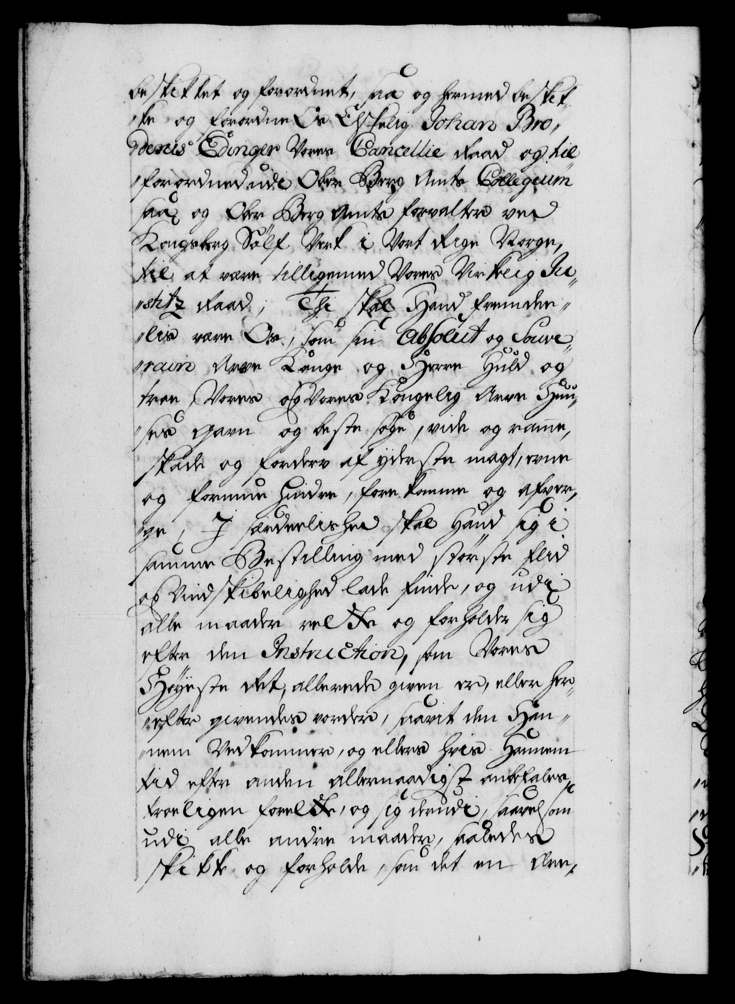 Danske Kanselli 1572-1799, AV/RA-EA-3023/F/Fc/Fca/Fcaa/L0029: Norske registre, 1735-1736, p. 8b