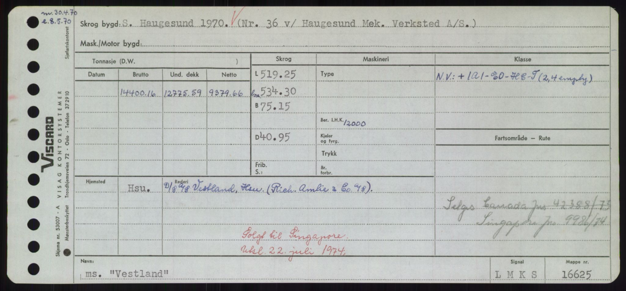 Sjøfartsdirektoratet med forløpere, Skipsmålingen, RA/S-1627/H/Hd/L0040: Fartøy, U-Ve, p. 749