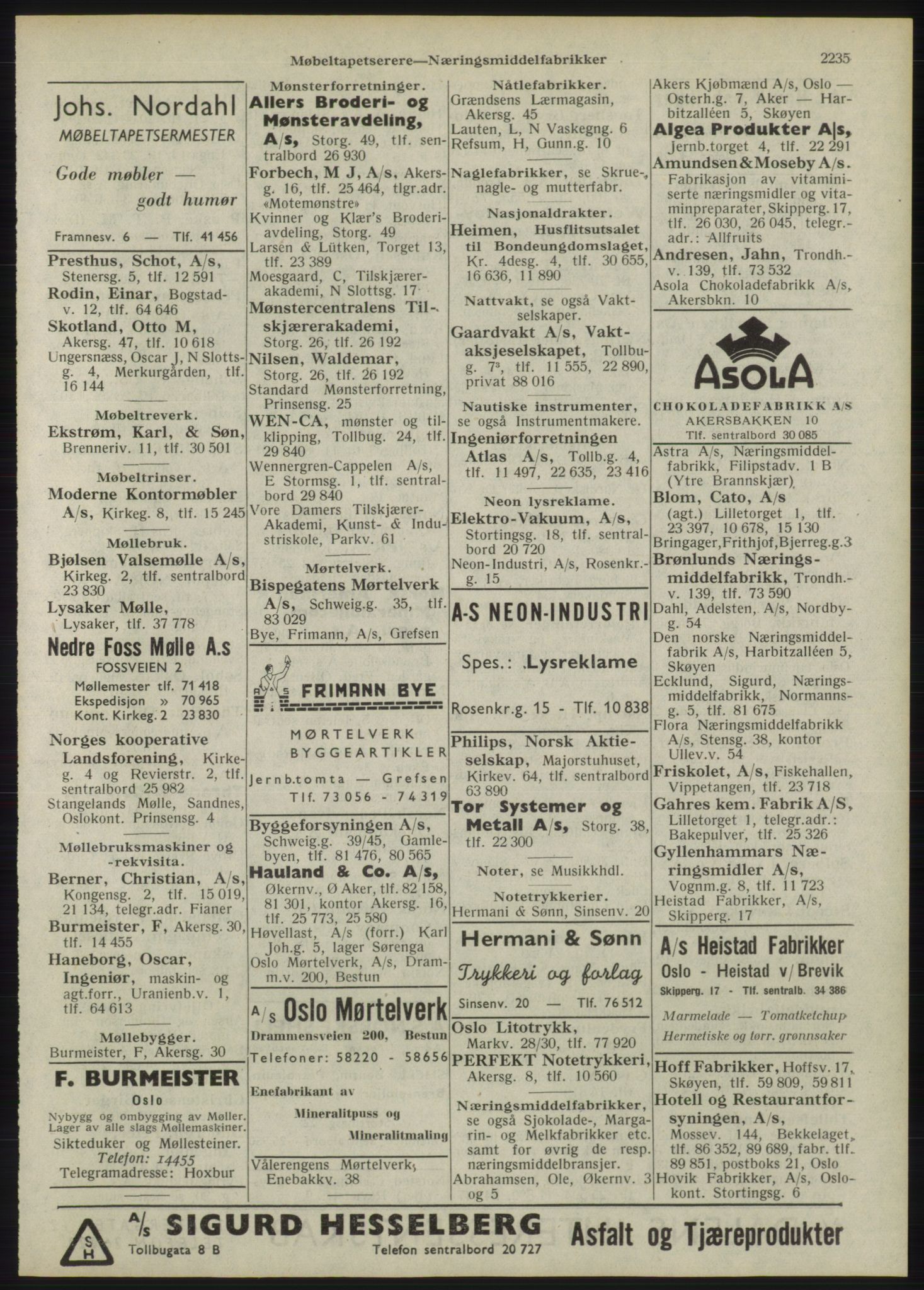 Kristiania/Oslo adressebok, PUBL/-, 1946, p. 2235