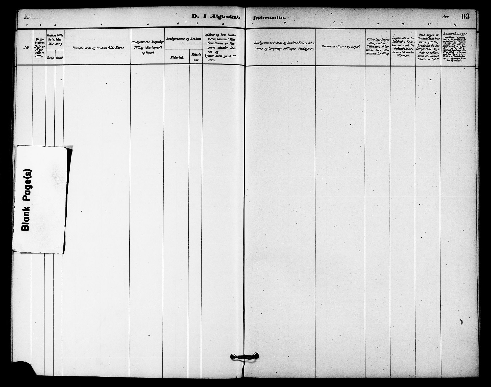 Ministerialprotokoller, klokkerbøker og fødselsregistre - Nord-Trøndelag, SAT/A-1458/740/L0378: Parish register (official) no. 740A01, 1881-1895, p. 93