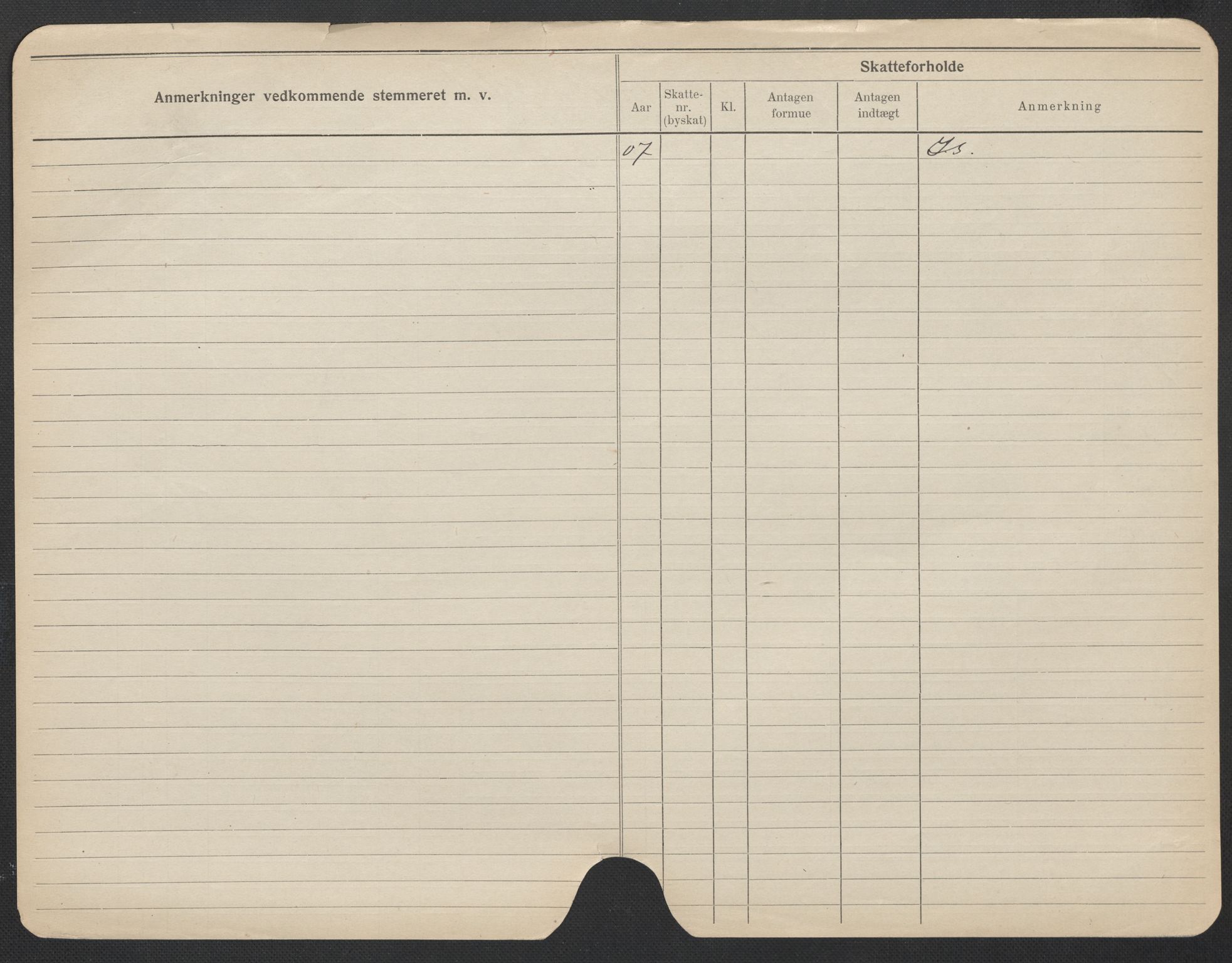 Oslo folkeregister, Registerkort, AV/SAO-A-11715/F/Fa/Fac/L0022: Kvinner, 1906-1914, p. 1075b