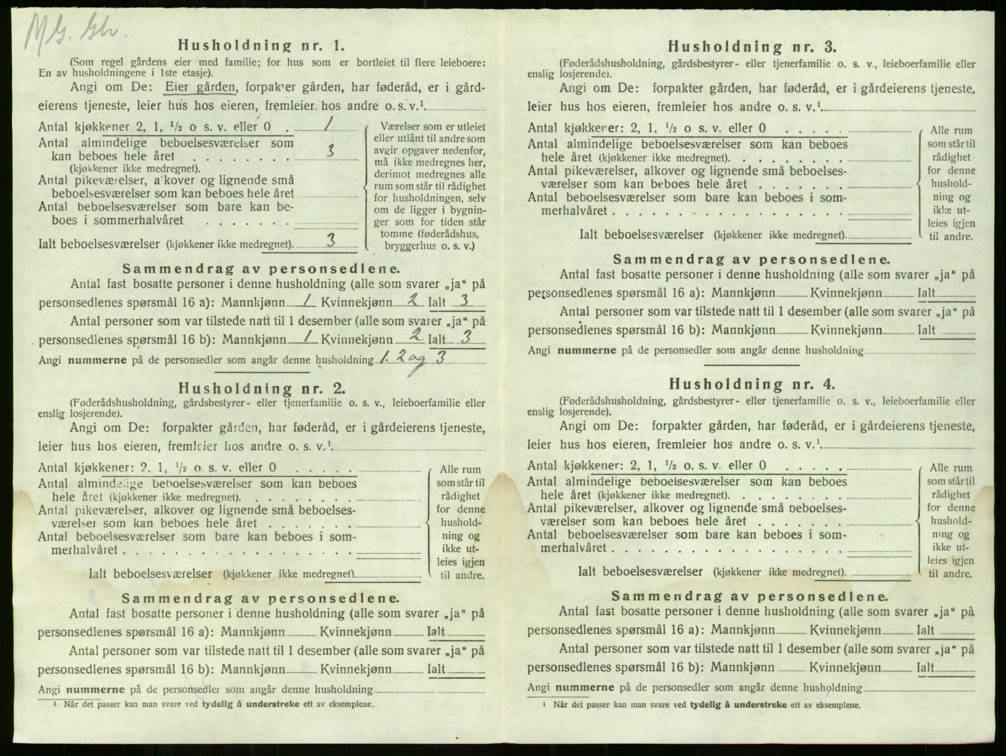 SAKO, 1920 census for Nøtterøy, 1920, p. 1933