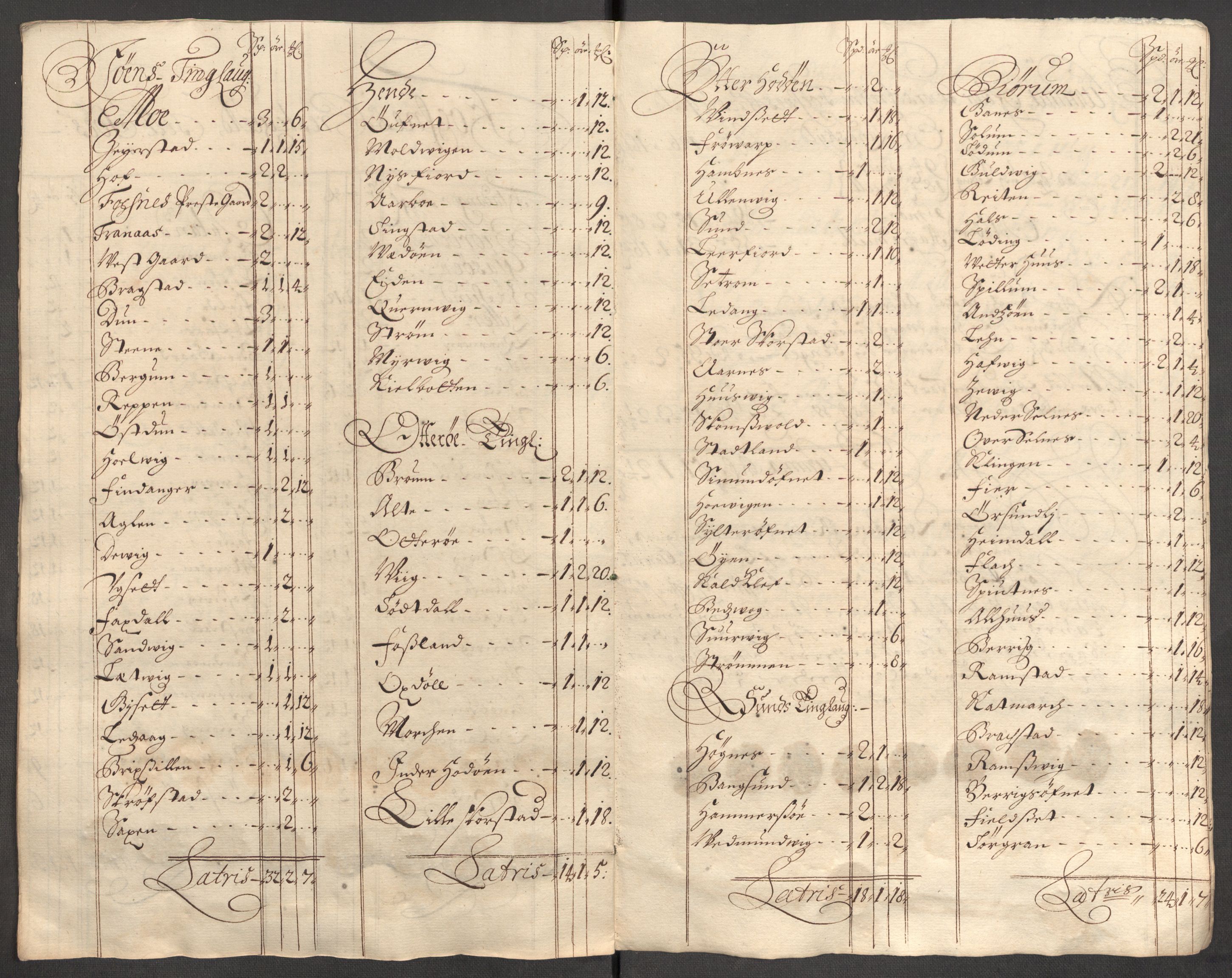 Rentekammeret inntil 1814, Reviderte regnskaper, Fogderegnskap, RA/EA-4092/R64/L4425: Fogderegnskap Namdal, 1696-1698, p. 250