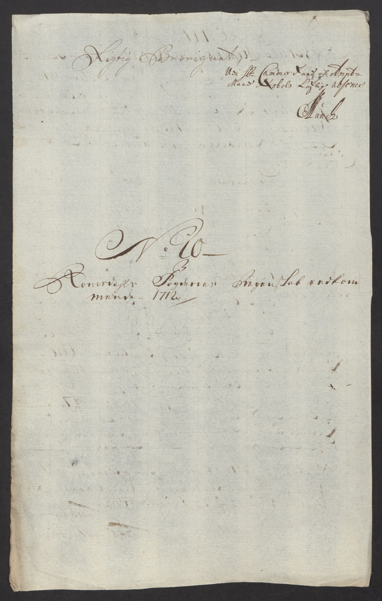 Rentekammeret inntil 1814, Reviderte regnskaper, Fogderegnskap, AV/RA-EA-4092/R55/L3661: Fogderegnskap Romsdal, 1712, p. 106