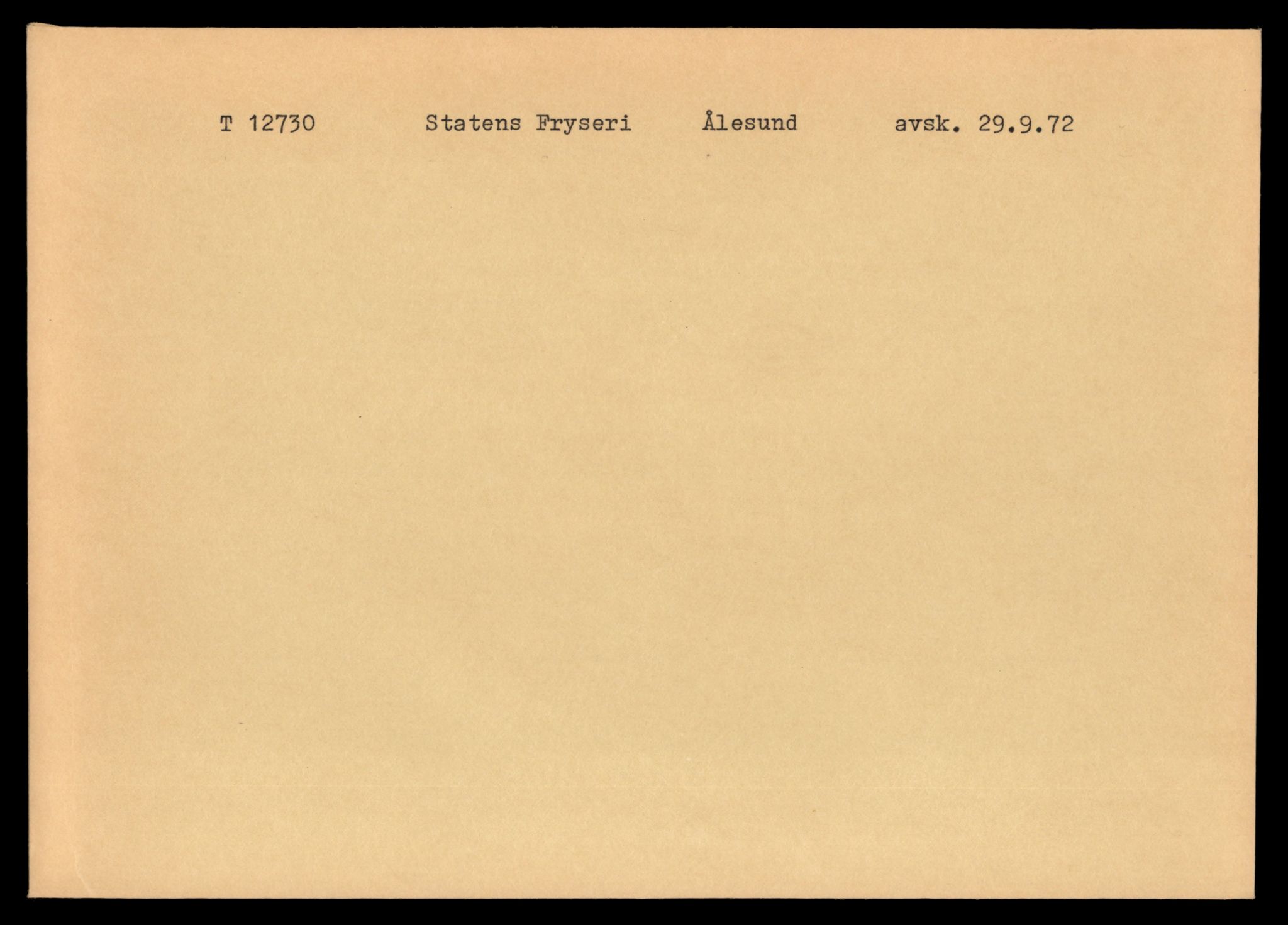 Møre og Romsdal vegkontor - Ålesund trafikkstasjon, AV/SAT-A-4099/F/Fe/L0035: Registreringskort for kjøretøy T 12653 - T 12829, 1927-1998, p. 1444