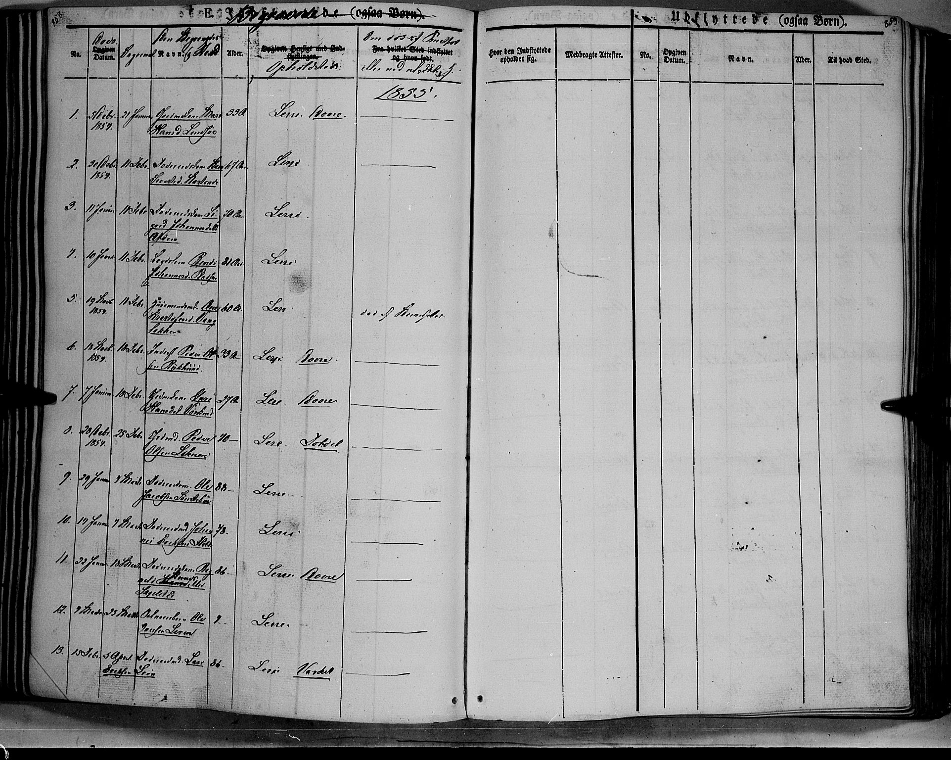Lesja prestekontor, SAH/PREST-068/H/Ha/Haa/L0006: Parish register (official) no. 6B, 1843-1854, p. 858-859