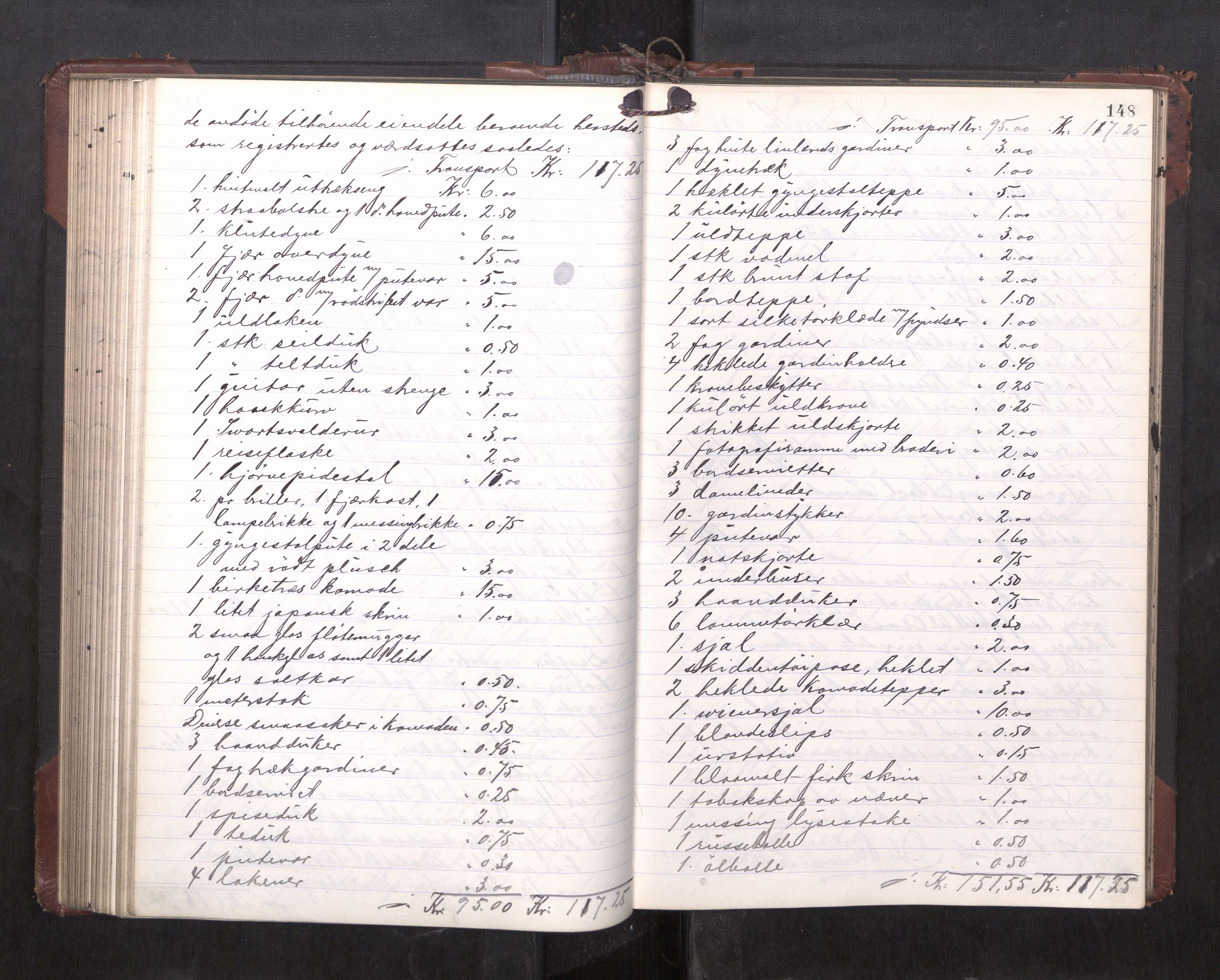 Trondheim byfogd, AV/SAT-A-0003/1/3/3C/L0036: Skifteregistreringsprotokoll - 14/4-24/9. (u/ register), 1915-1918, p. 148