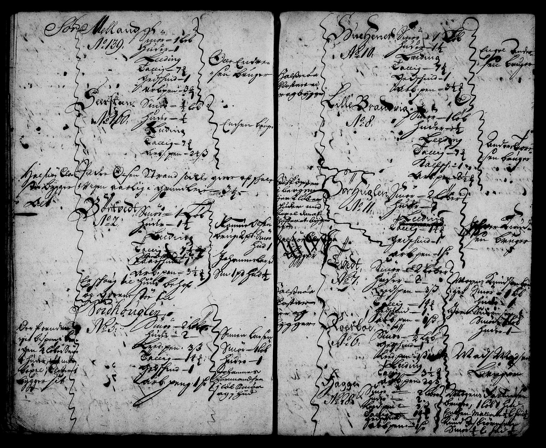 Rentekammeret inntil 1814, Realistisk ordnet avdeling, AV/RA-EA-4070/On/L0005: [Jj 6]: Forskjellige dokumenter om Halsnøy klosters gods, 1697-1770, p. 264