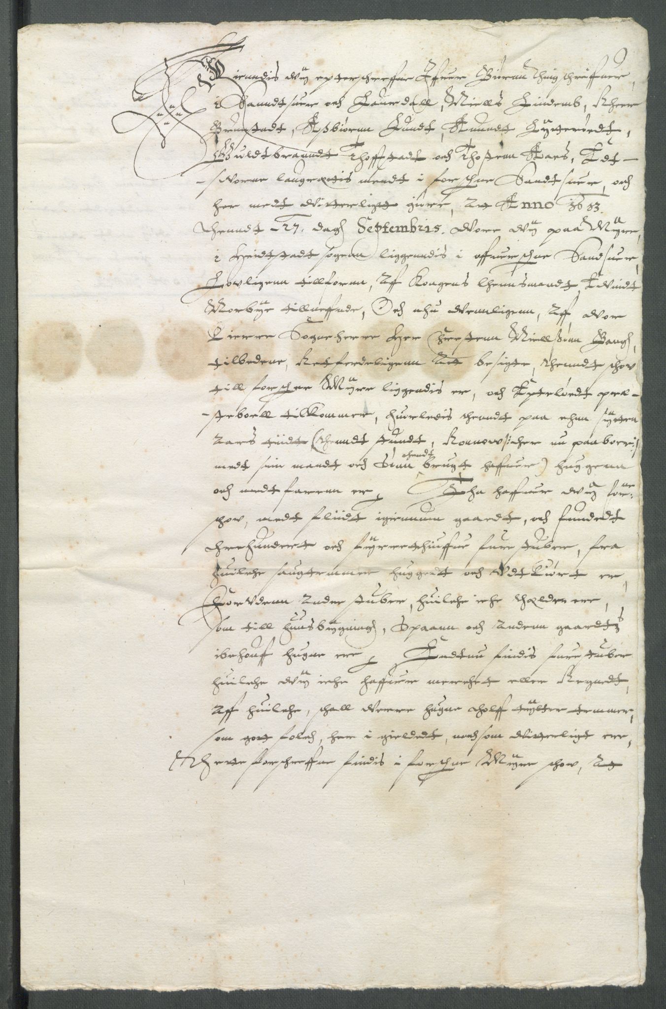 Riksarkivets diplomsamling, AV/RA-EA-5965/F02/L0122: Dokumenter, 1613, p. 54