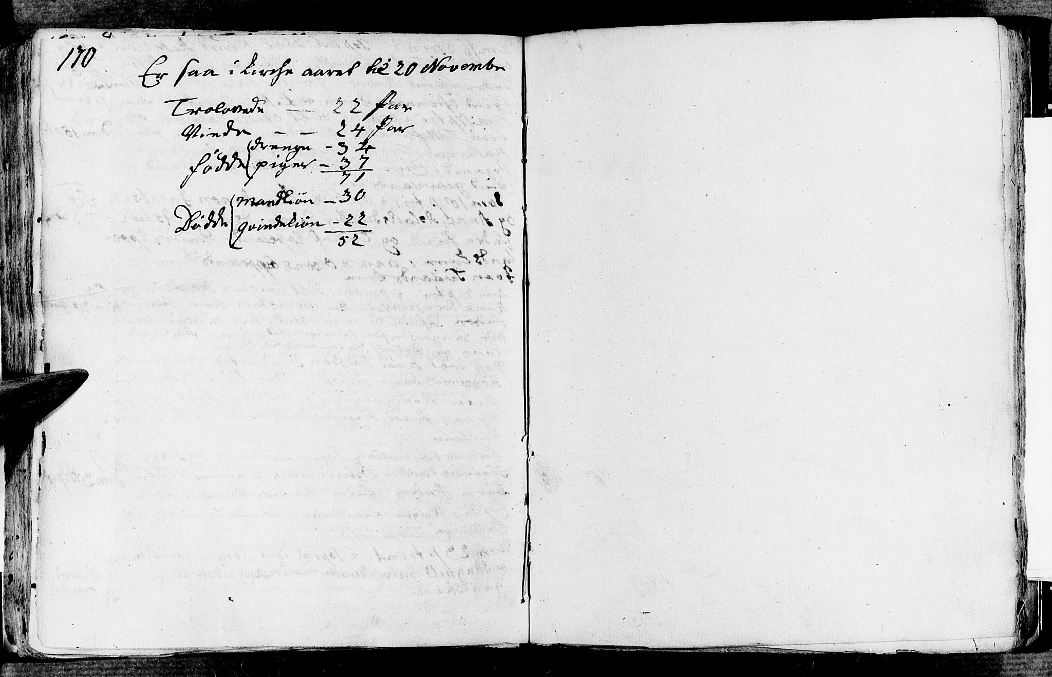 Åmli sokneprestkontor, AV/SAK-1111-0050/F/Fa/Fac/L0003: Parish register (official) no. A 3, 1756-1775, p. 170-171
