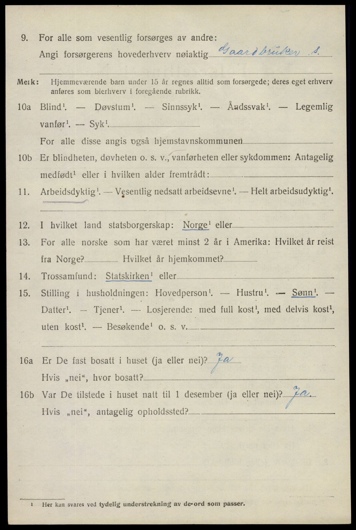 SAO, 1920 census for Spydeberg, 1920, p. 6202