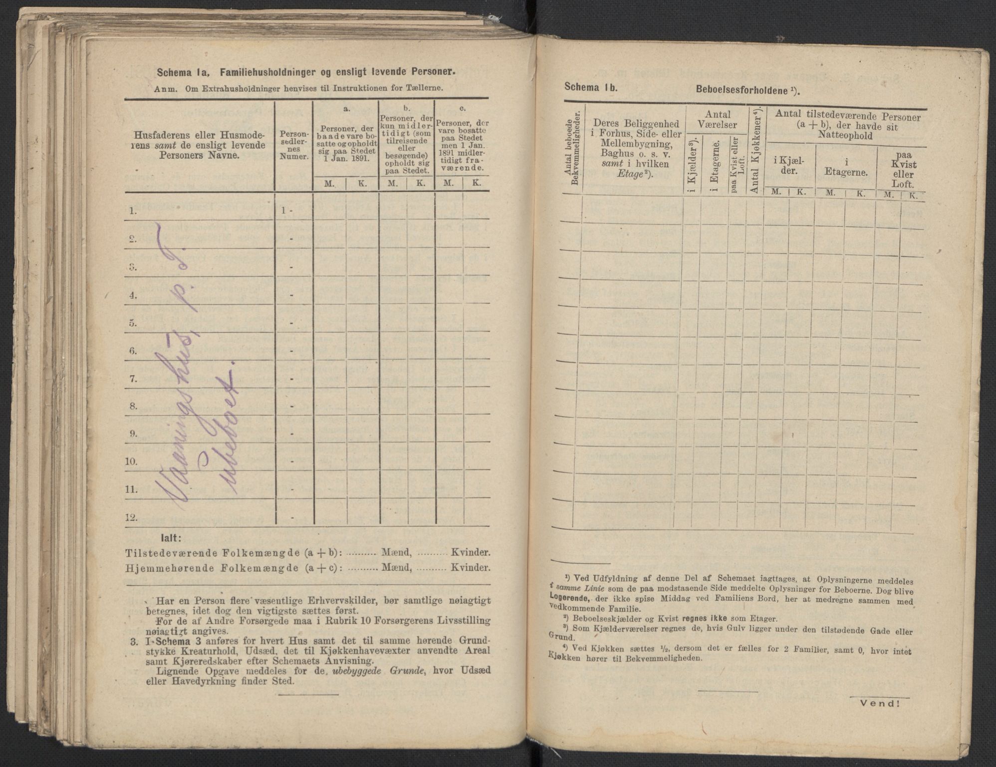 RA, 1891 Census for 1301 Bergen, 1891, p. 3776