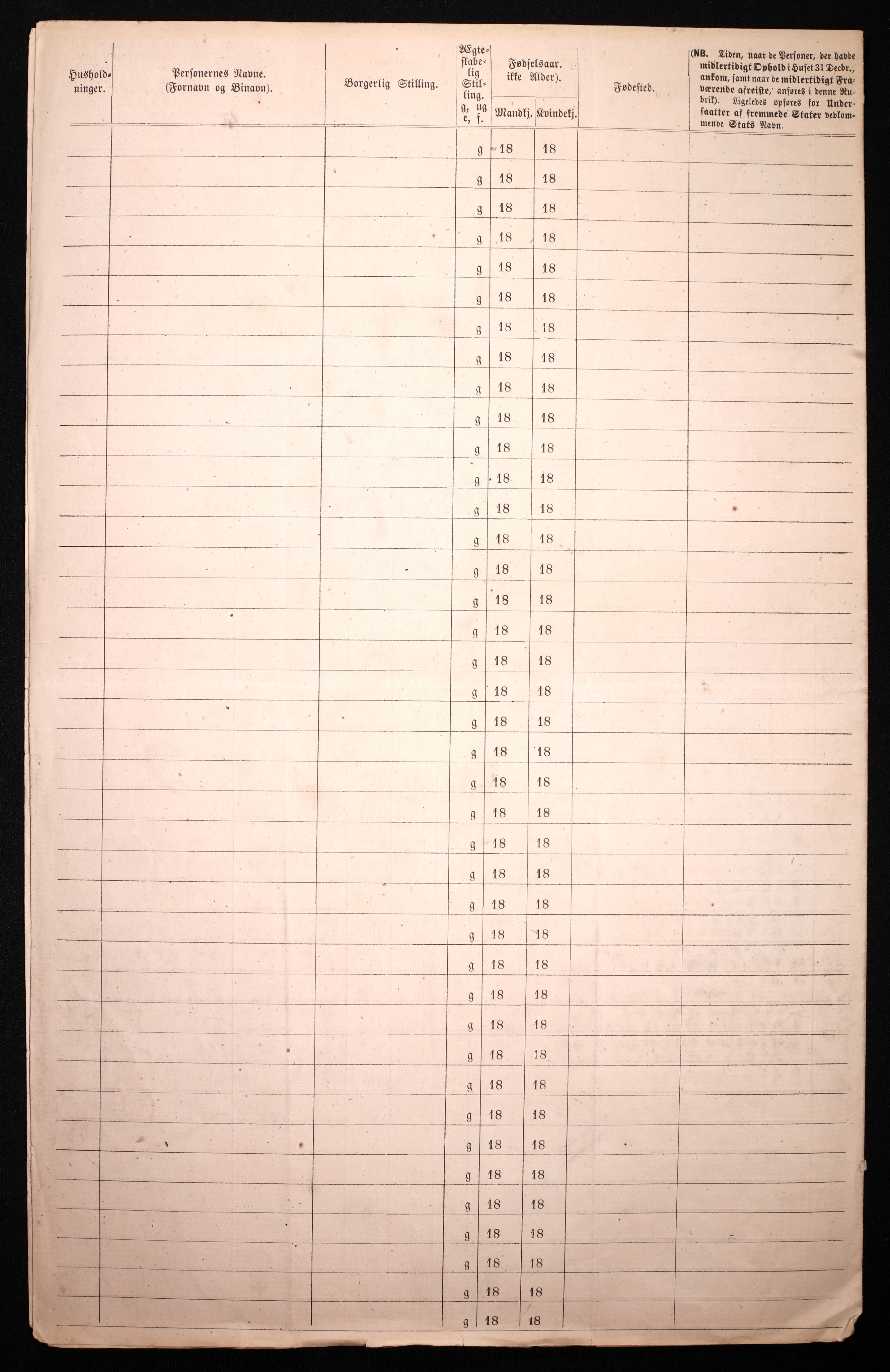 RA, 1870 census for 0301 Kristiania, 1870, p. 435