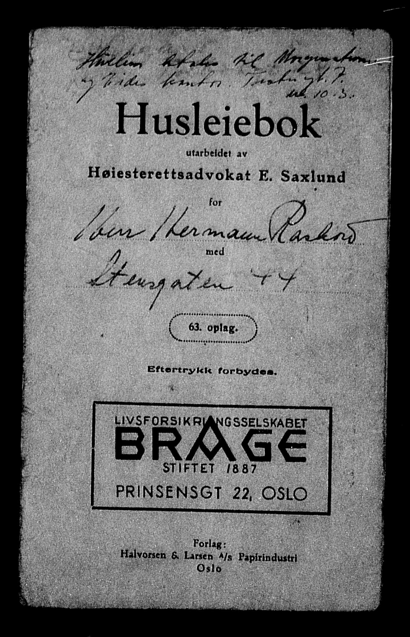 Justisdepartementet, Tilbakeføringskontoret for inndratte formuer, RA/S-1564/H/Hc/Hcc/L0972: --, 1945-1947, p. 78