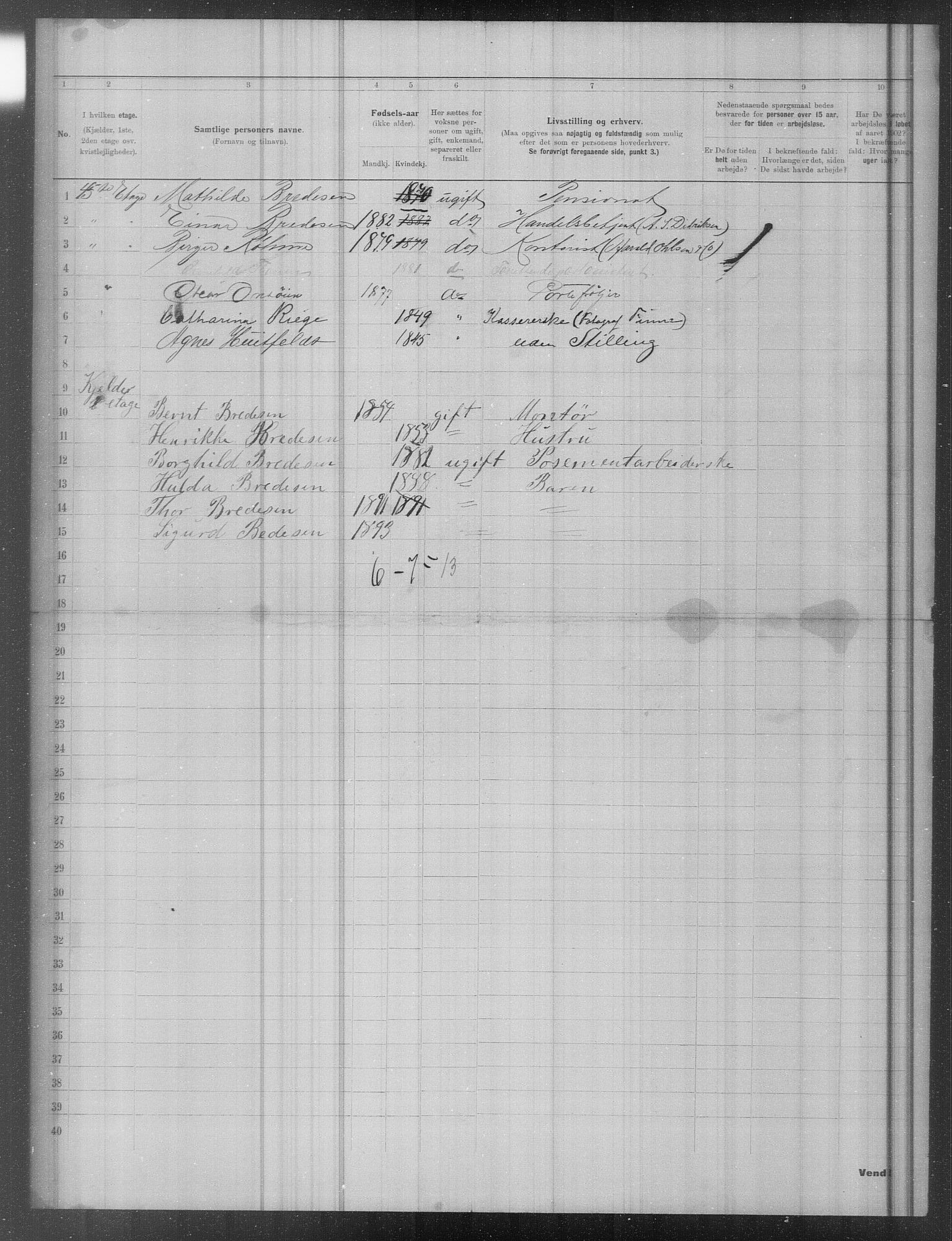OBA, Municipal Census 1902 for Kristiania, 1902, p. 19655
