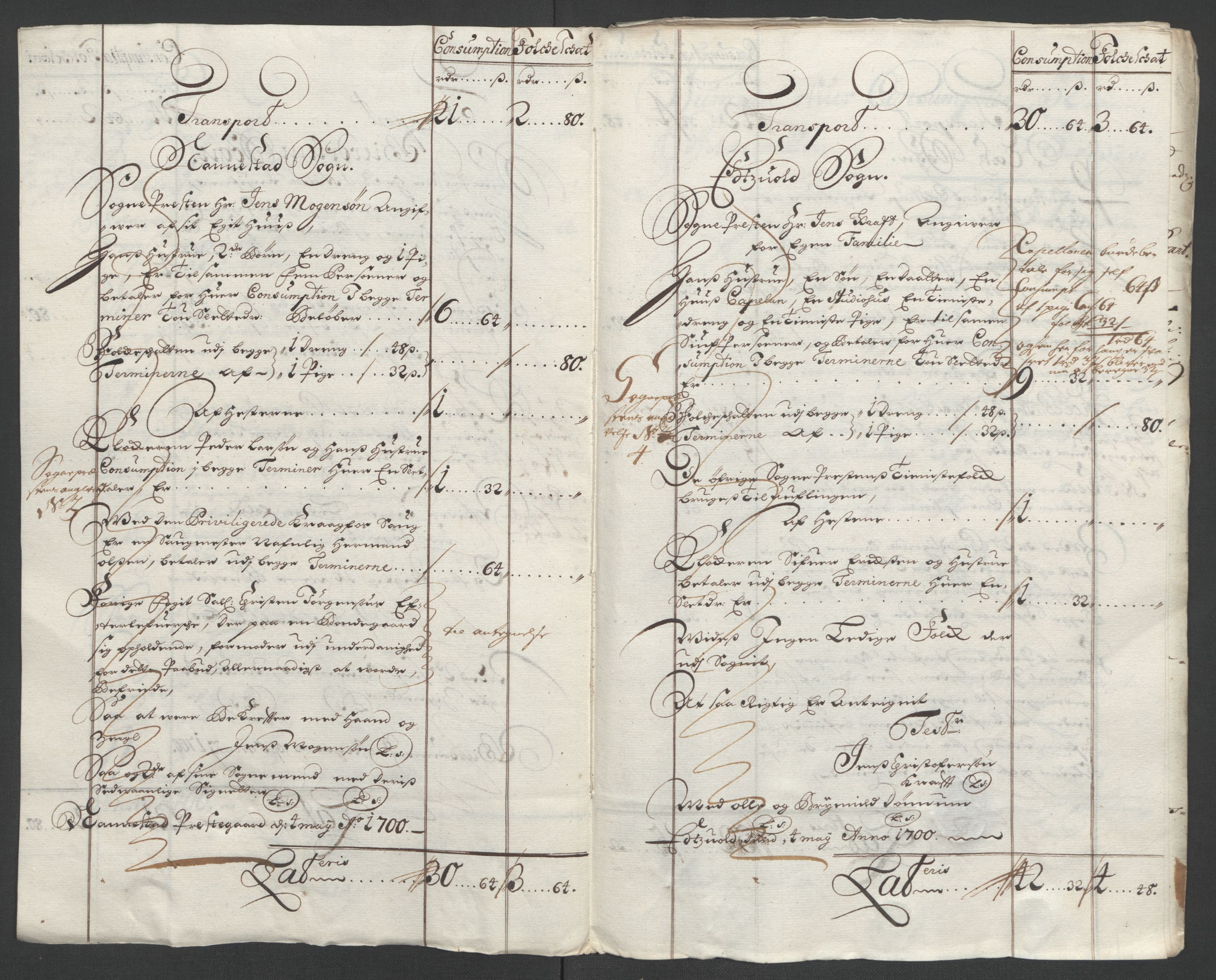 Rentekammeret inntil 1814, Reviderte regnskaper, Fogderegnskap, AV/RA-EA-4092/R12/L0712: Fogderegnskap Øvre Romerike, 1700, p. 278