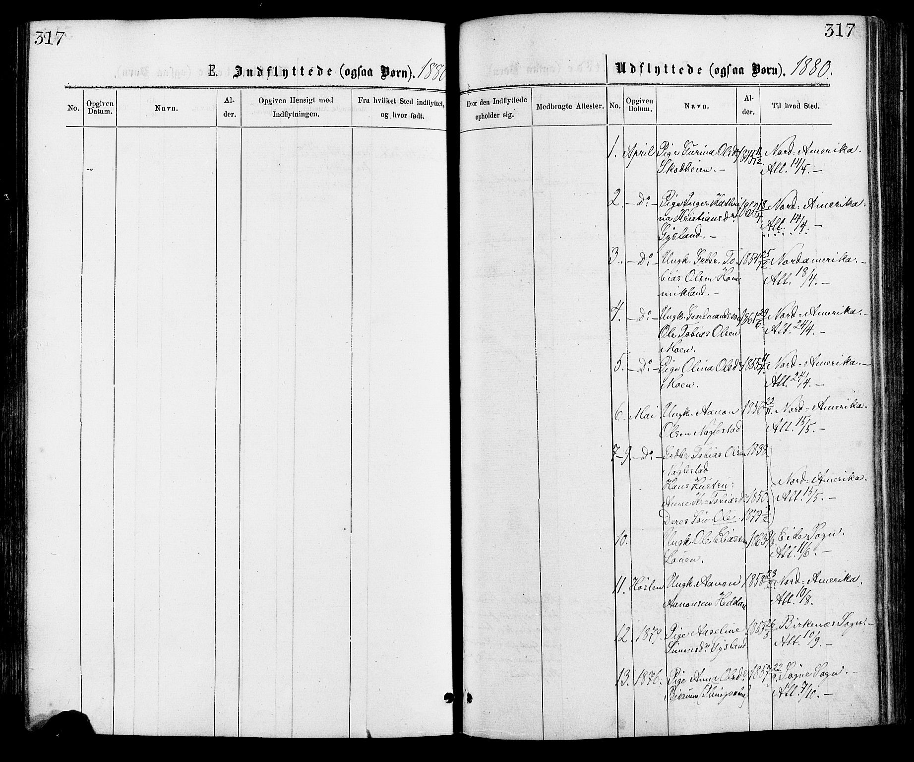 Hægebostad sokneprestkontor, AV/SAK-1111-0024/F/Fa/Faa/L0005: Parish register (official) no. A 5, 1864-1886, p. 317