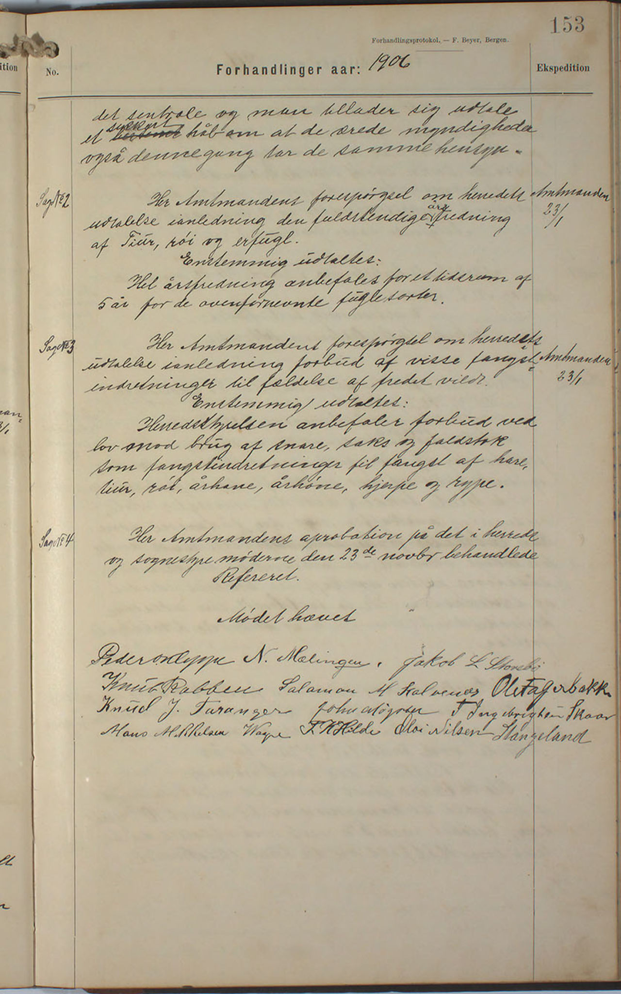 Austevoll kommune. Formannskapet, IKAH/1244-021/A/Aa/L0002a: Møtebok for heradstyret, 1901-1910, p. 304