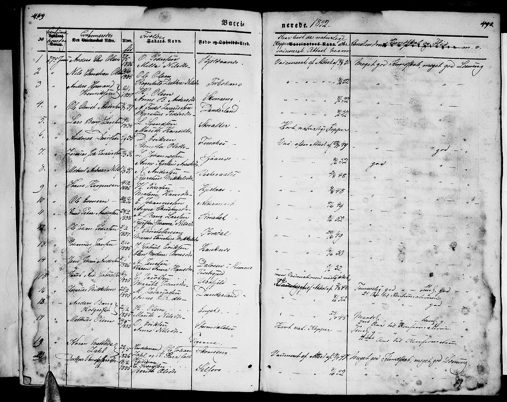 Ministerialprotokoller, klokkerbøker og fødselsregistre - Nordland, AV/SAT-A-1459/827/L0413: Parish register (copy) no. 827C02, 1842-1852, p. 489-490