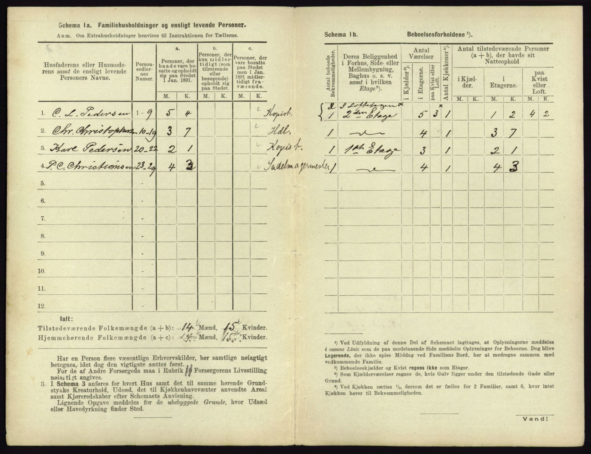 RA, 1891 census for 0703 Horten, 1891, p. 386