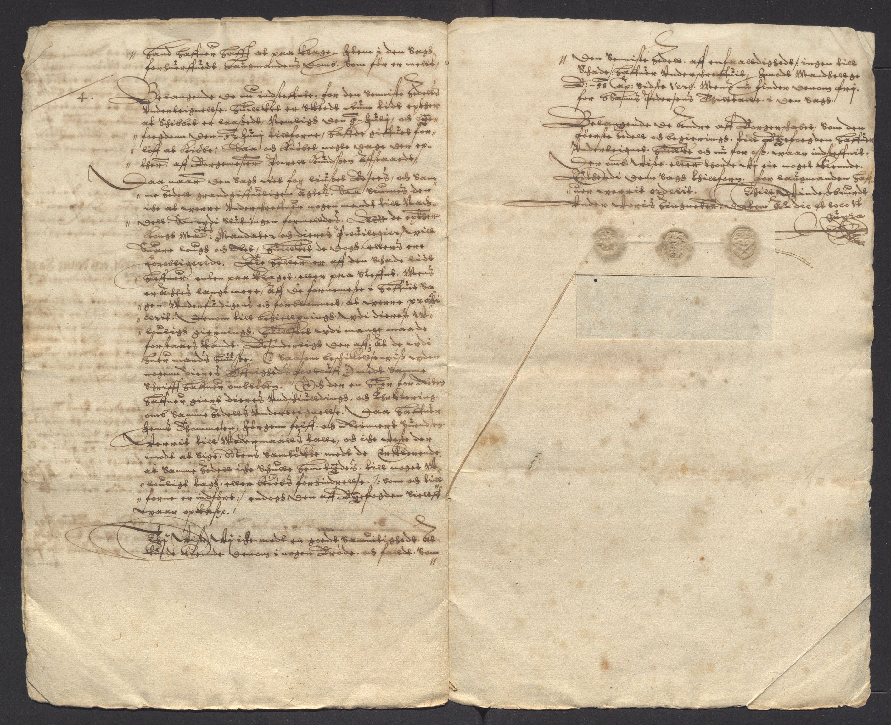 Stavanger len, AV/SAST-A-101870/Oa/L0016: Dommer, brev m.m., 1615-1644, p. 294